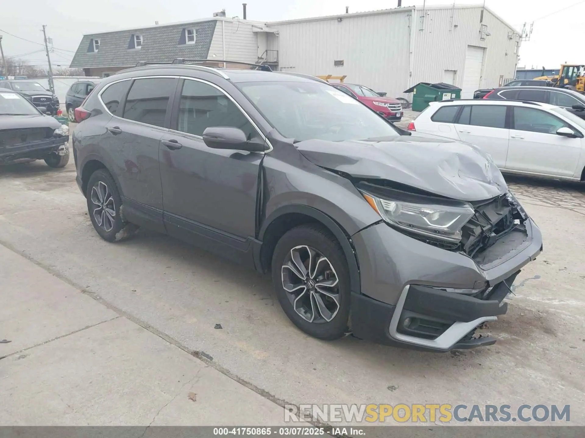 1 Photograph of a damaged car 5J6RW2H54LL009279 HONDA CR-V 2020