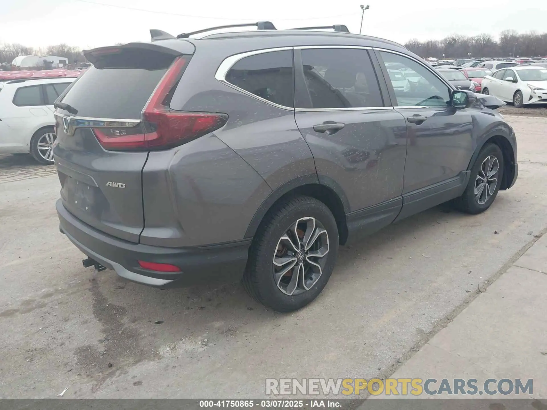 4 Photograph of a damaged car 5J6RW2H54LL009279 HONDA CR-V 2020