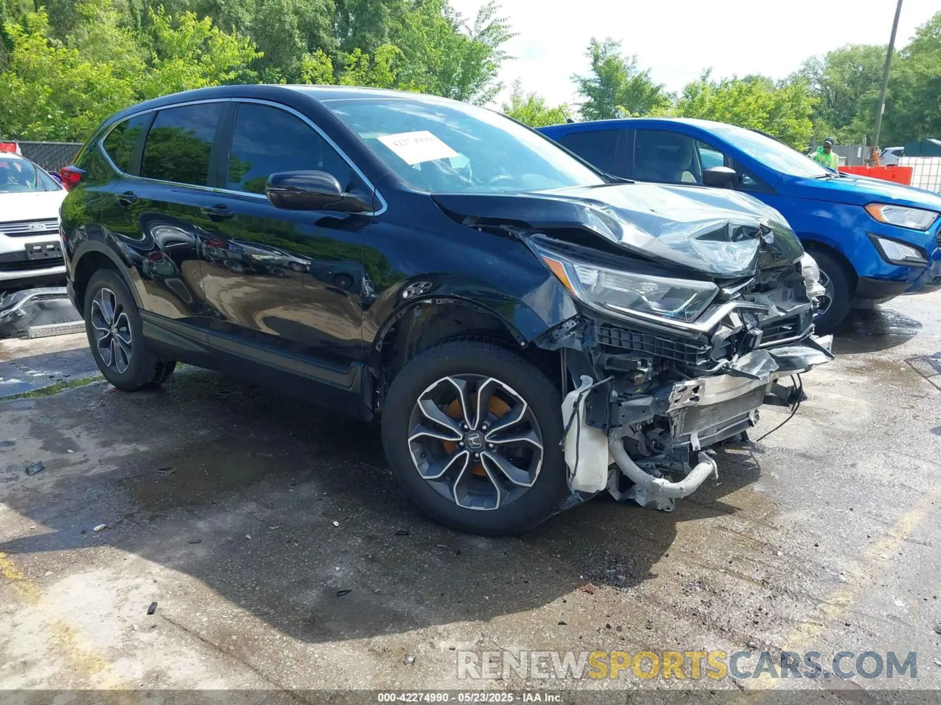 1 Photograph of a damaged car 5J6RW2H55LL007685 HONDA CR-V 2020