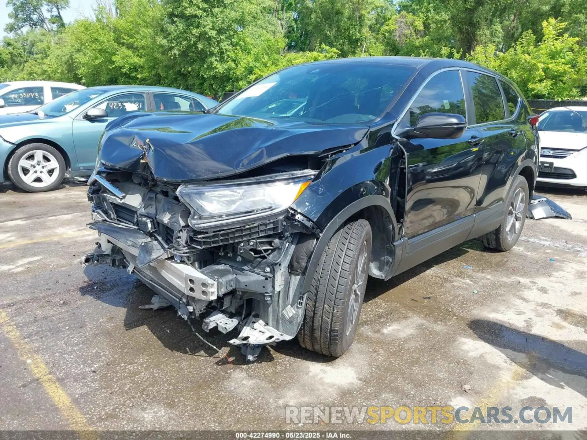 2 Photograph of a damaged car 5J6RW2H55LL007685 HONDA CR-V 2020