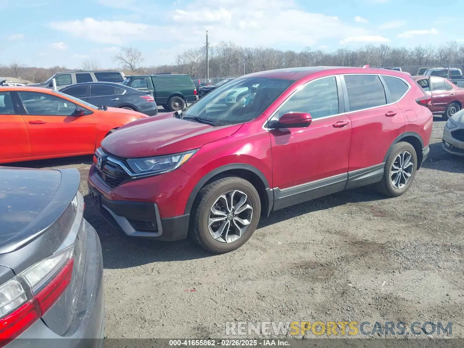 2 Photograph of a damaged car 5J6RW2H56LL025788 HONDA CR-V 2020