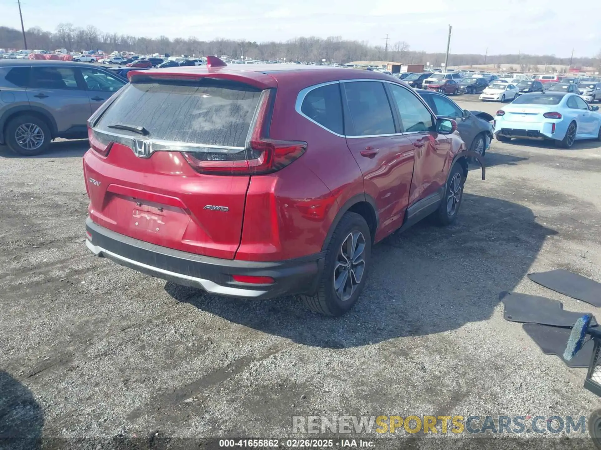 4 Photograph of a damaged car 5J6RW2H56LL025788 HONDA CR-V 2020