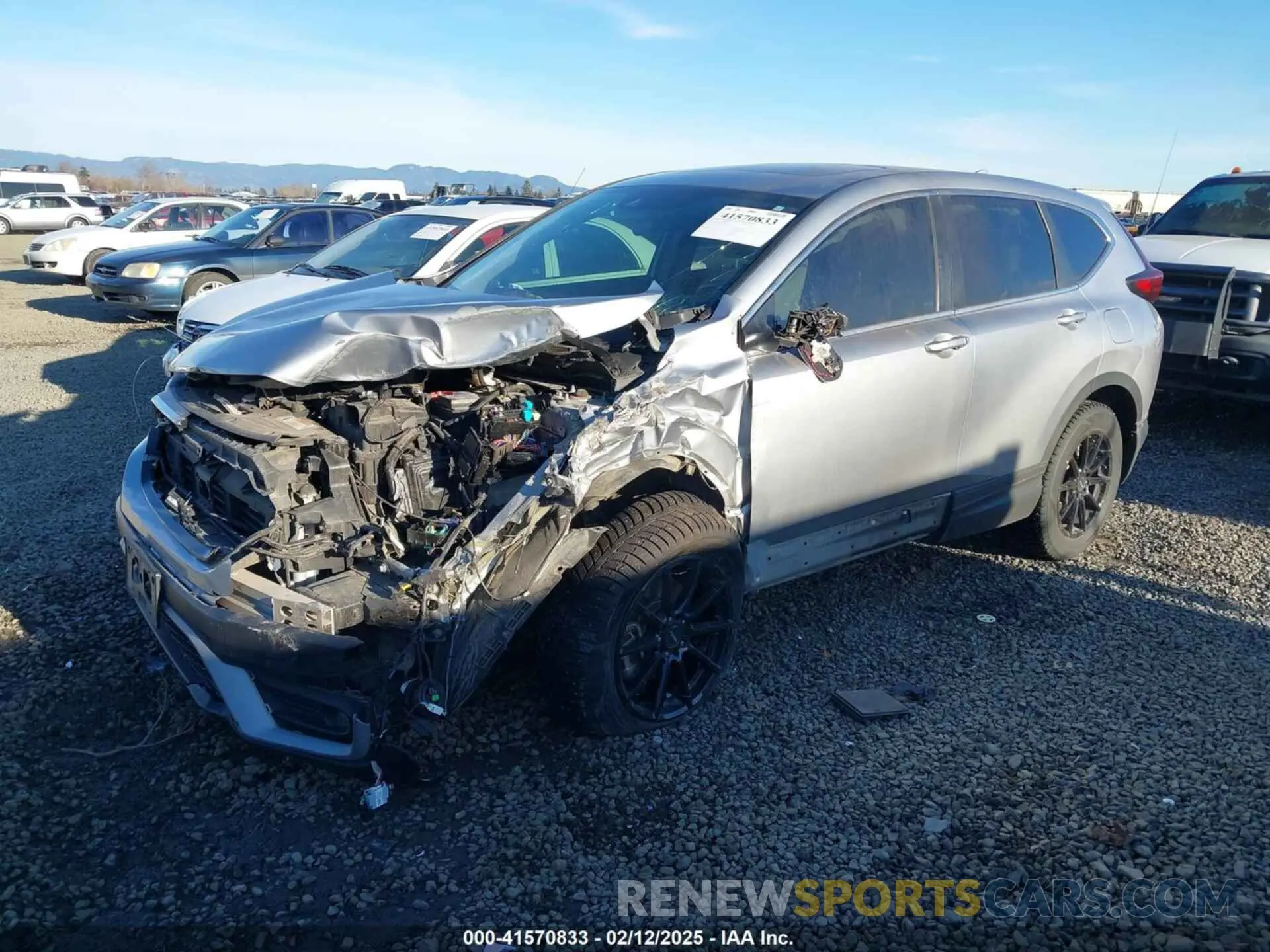 2 Photograph of a damaged car 5J6RW2H56LL031820 HONDA CR-V 2020