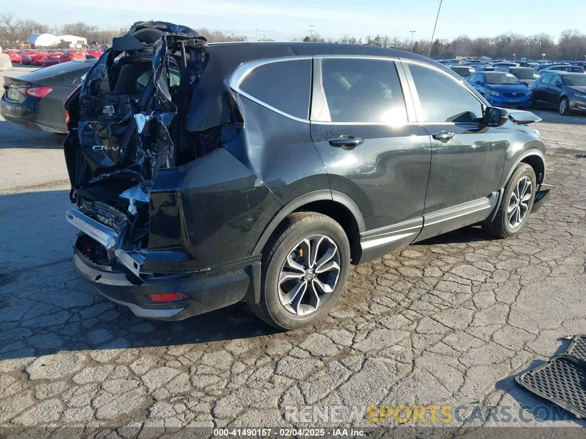 4 Photograph of a damaged car 5J6RW2H59LL003297 HONDA CR-V 2020