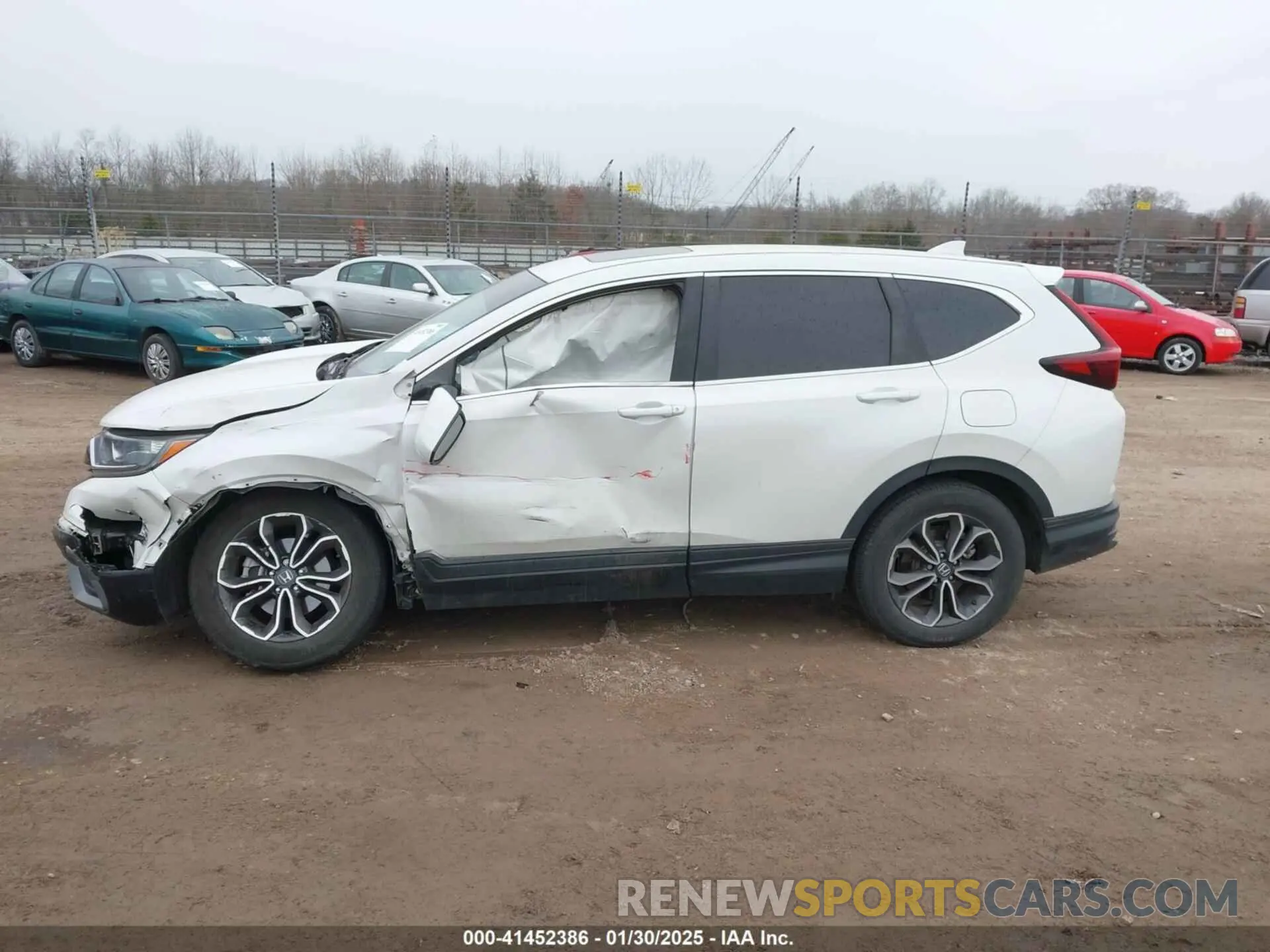 14 Photograph of a damaged car 5J6RW2H59LL027969 HONDA CR-V 2020