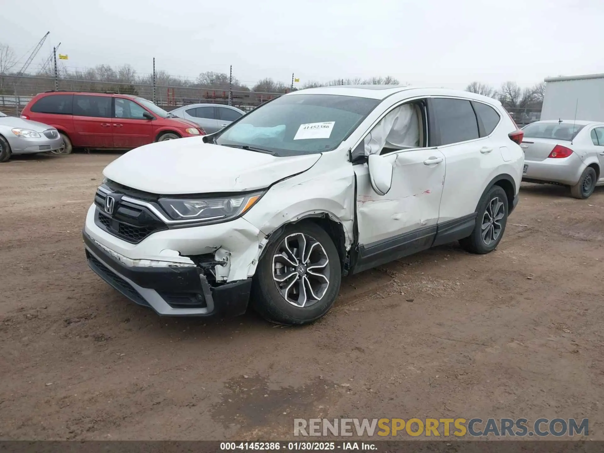 2 Photograph of a damaged car 5J6RW2H59LL027969 HONDA CR-V 2020