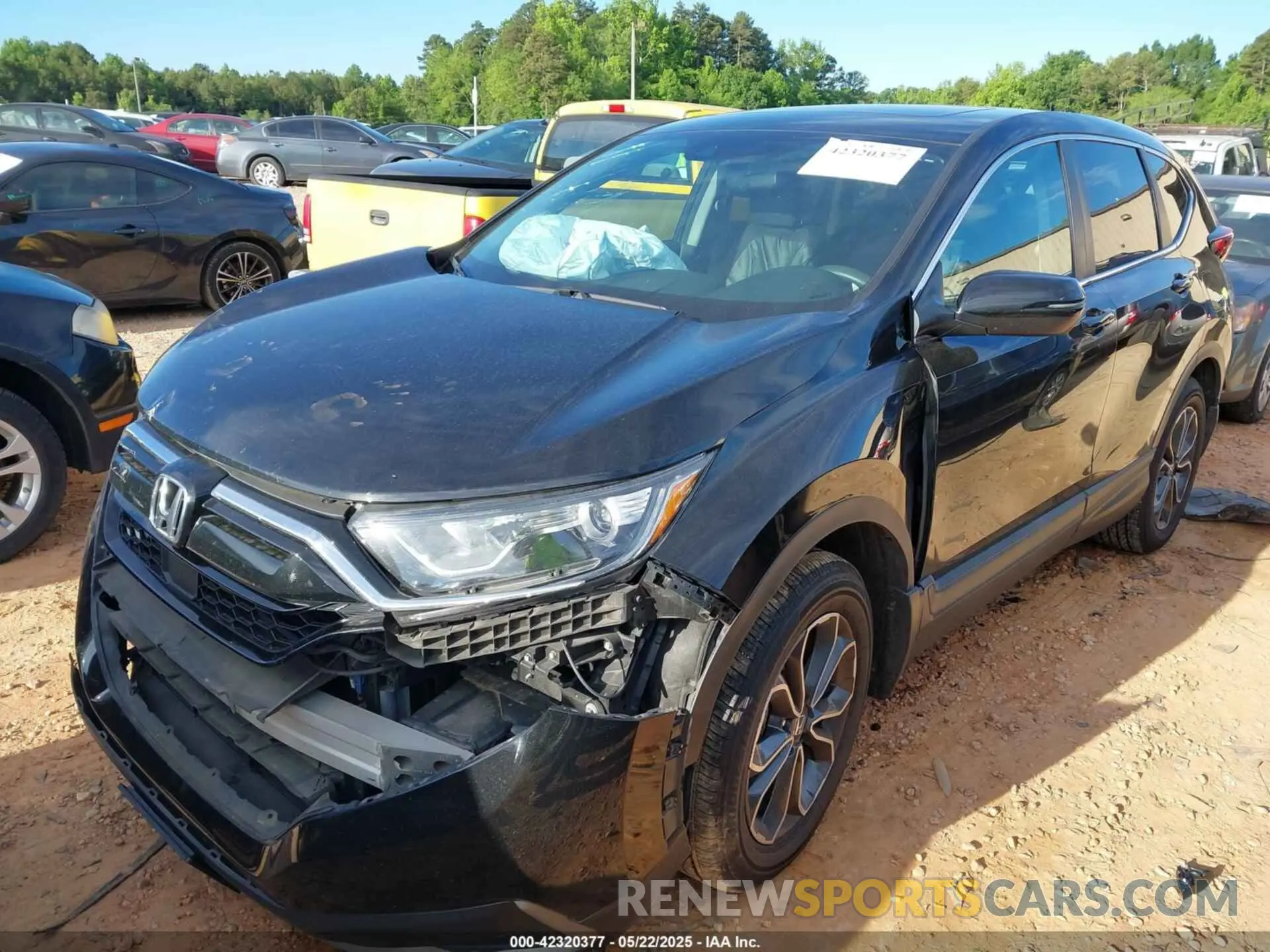 2 Photograph of a damaged car 5J6RW2H5XLA006091 HONDA CR-V 2020