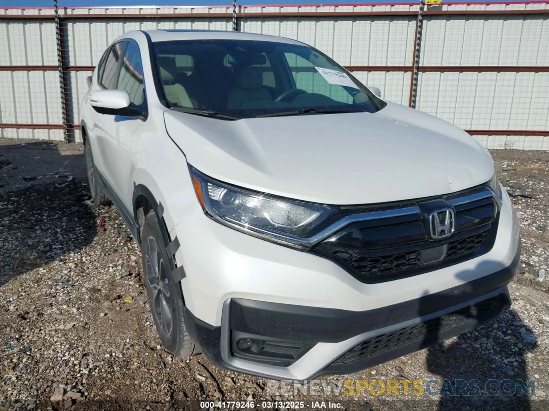 1 Photograph of a damaged car 5J6RW2H80LL021276 HONDA CR-V 2020