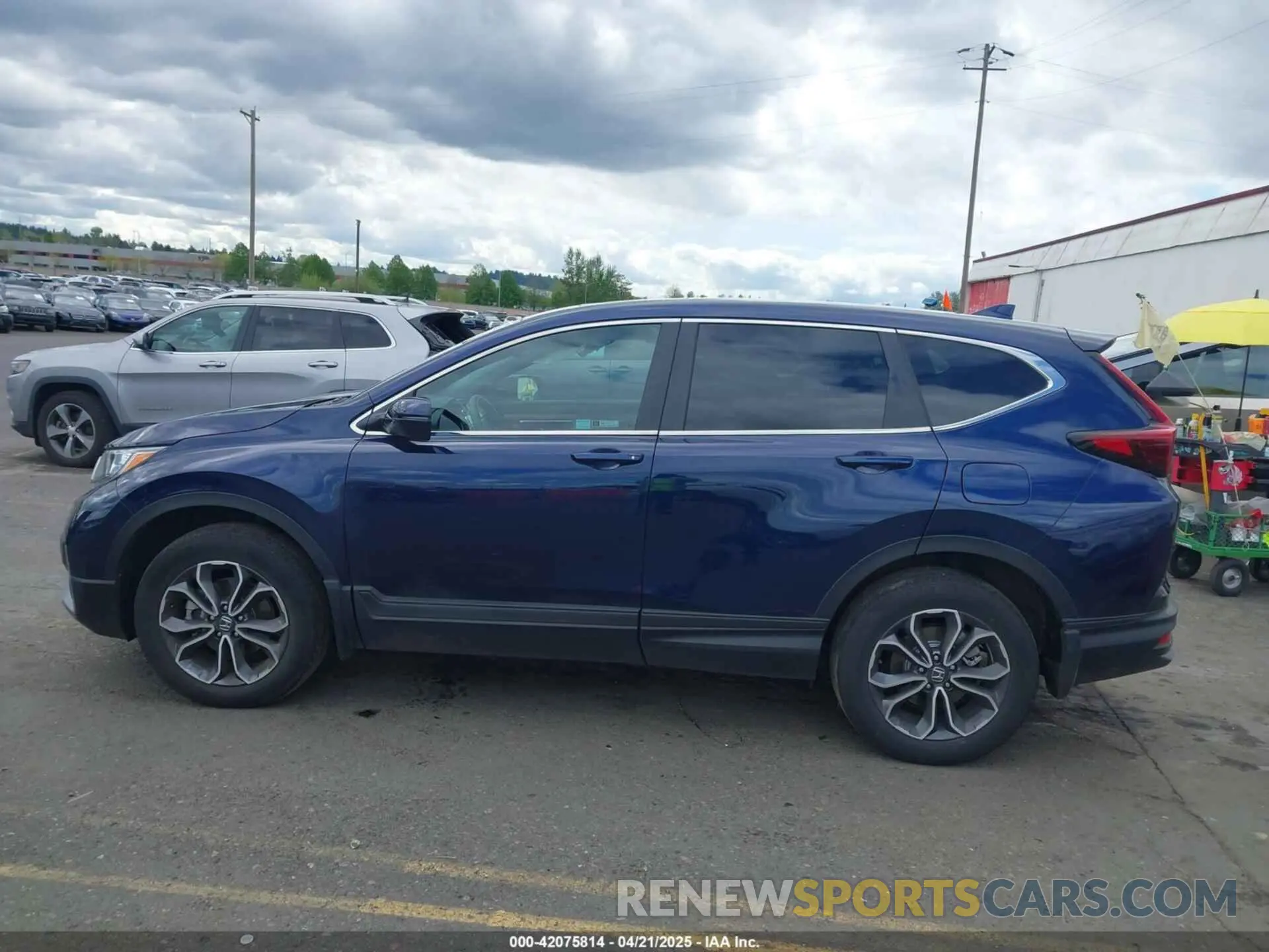 14 Photograph of a damaged car 5J6RW2H81LA000593 HONDA CR-V 2020