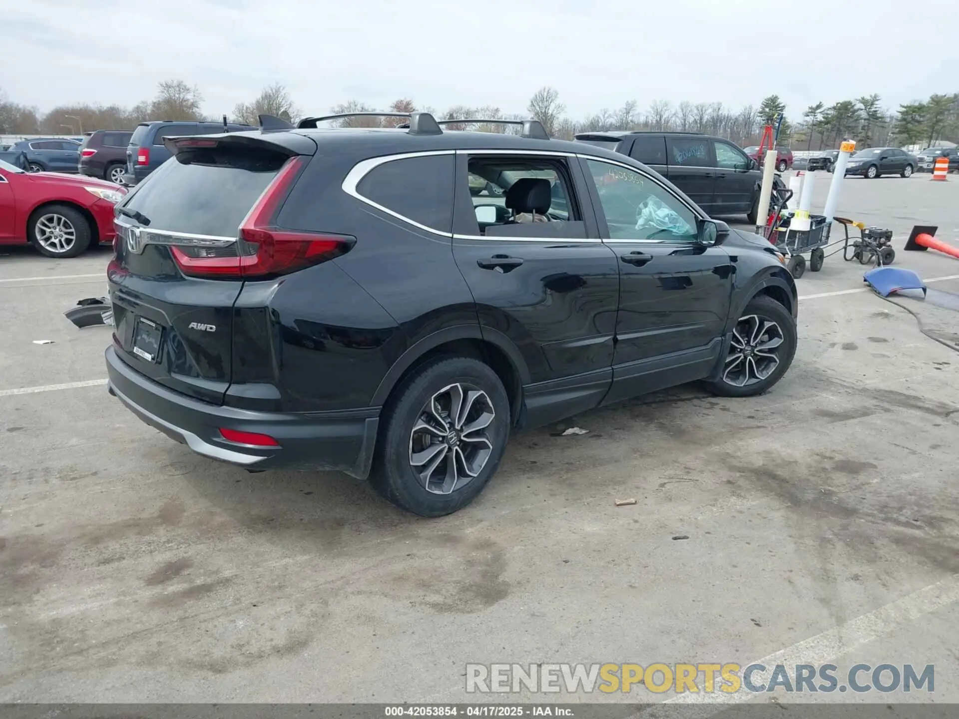 4 Photograph of a damaged car 5J6RW2H81LL032206 HONDA CR-V 2020