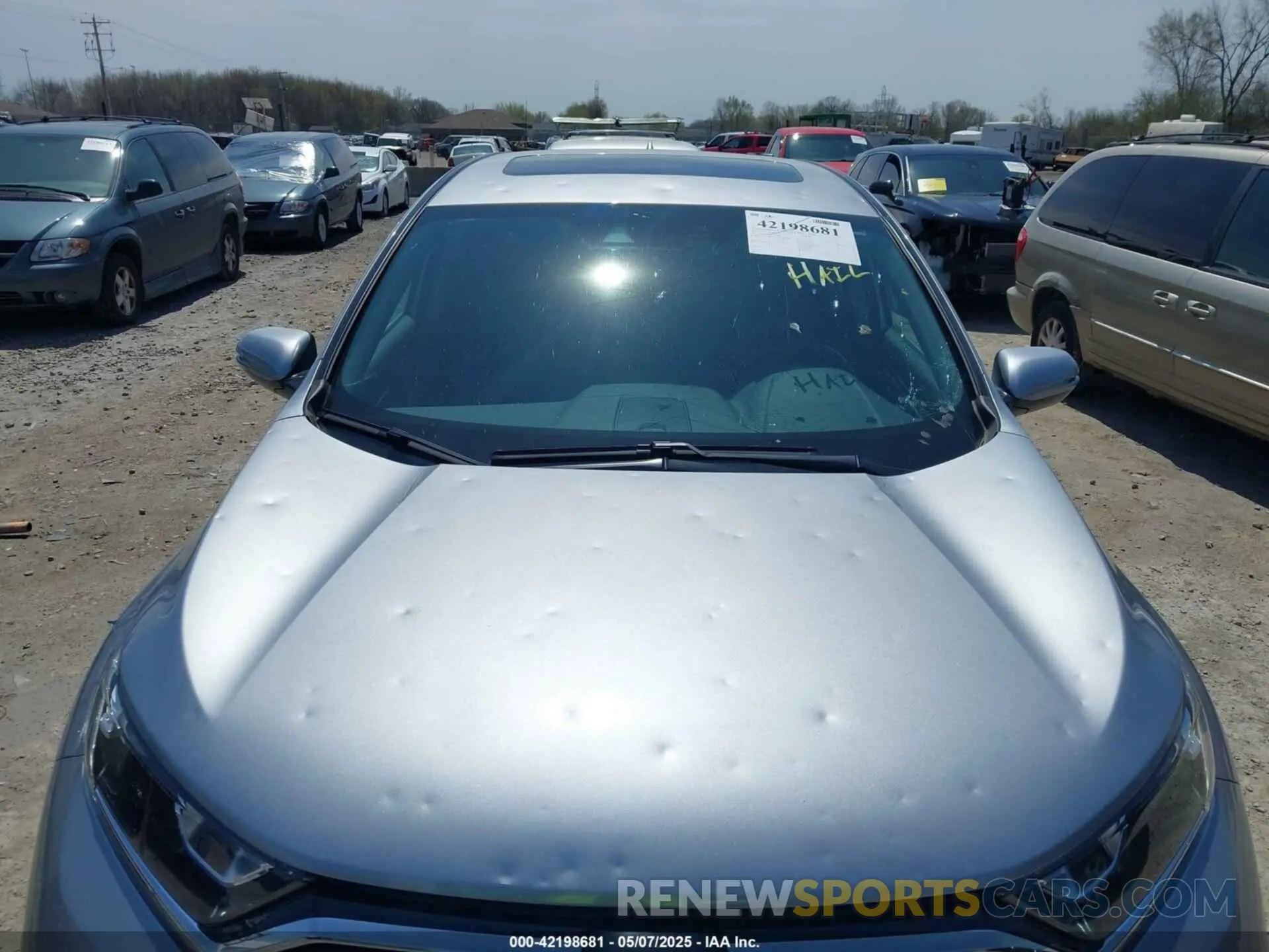 6 Photograph of a damaged car 5J6RW2H83LL041537 HONDA CR-V 2020