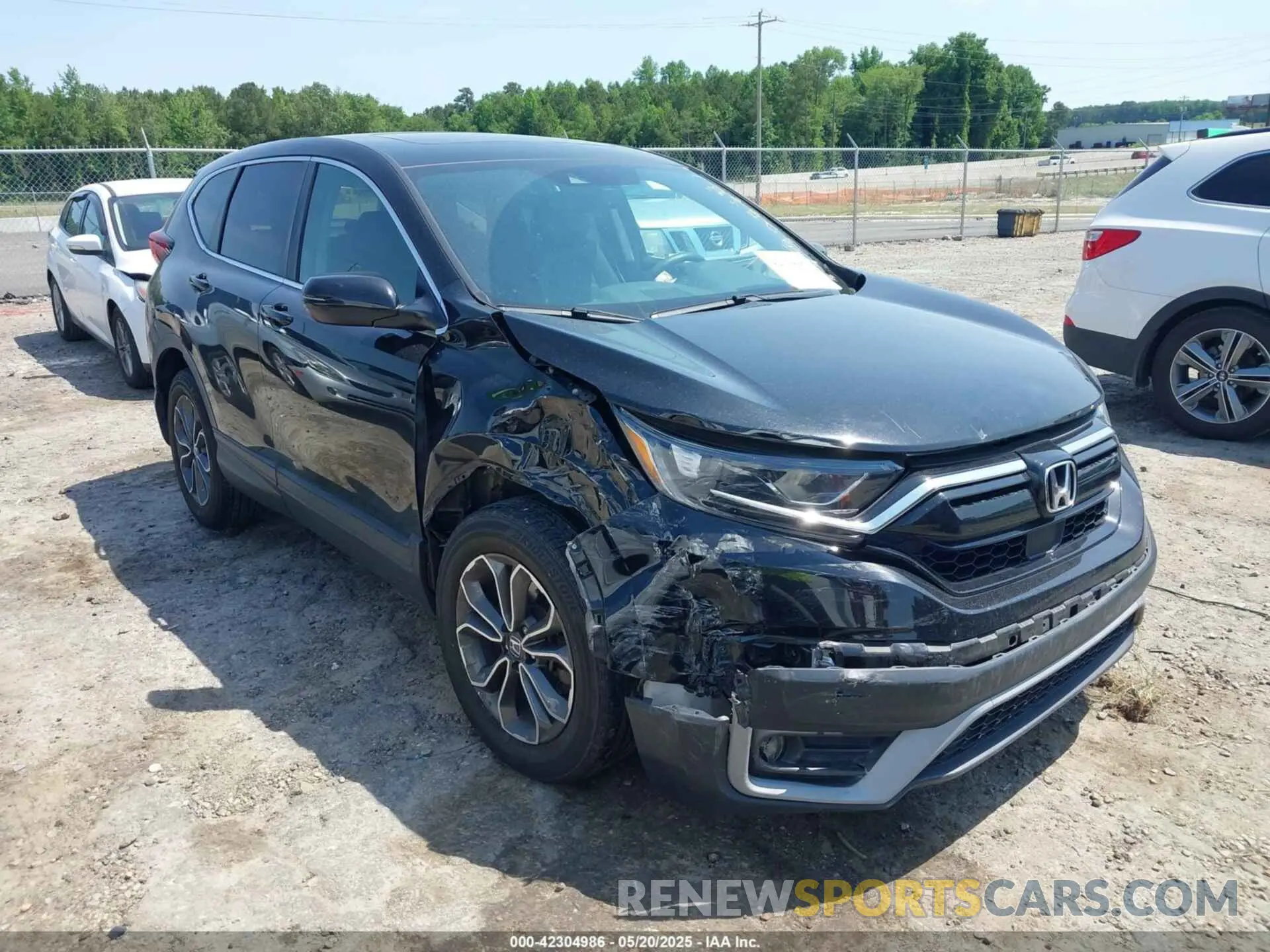 1 Photograph of a damaged car 5J6RW2H85LA021835 HONDA CR-V 2020