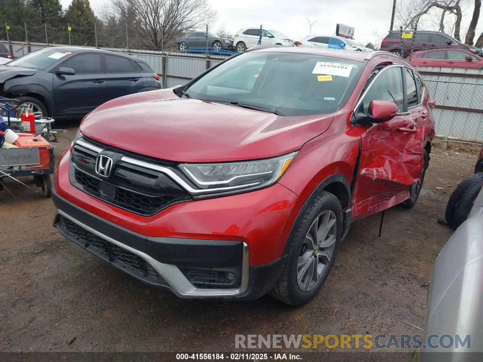 2 Photograph of a damaged car 5J6RW2H94LL017434 HONDA CR-V 2020