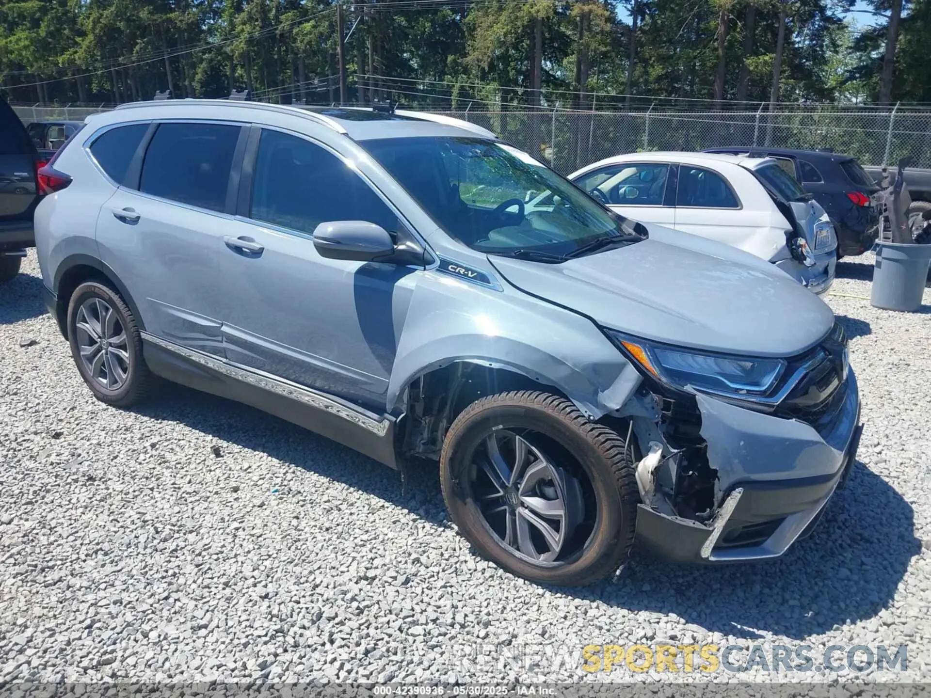 1 Photograph of a damaged car 5J6RW2H94LL029650 HONDA CR-V 2020