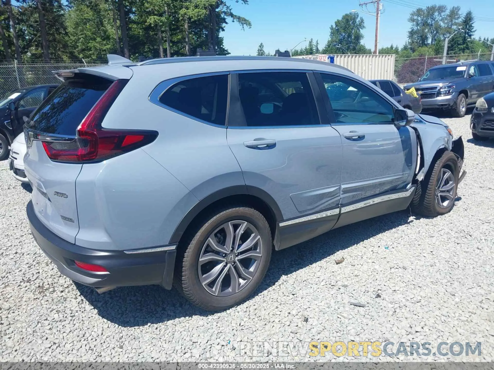 4 Photograph of a damaged car 5J6RW2H94LL029650 HONDA CR-V 2020