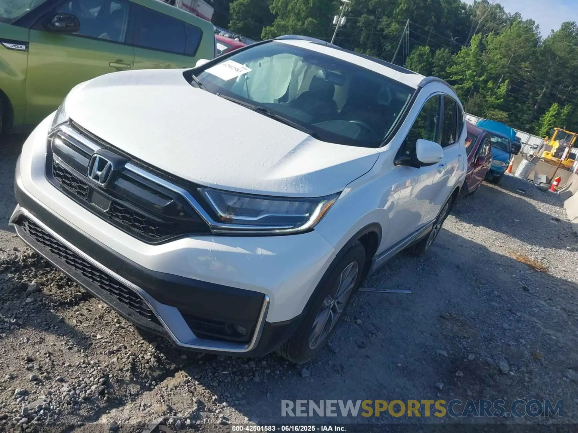 2 Photograph of a damaged car 5J6RW2H95LL002859 HONDA CR-V 2020