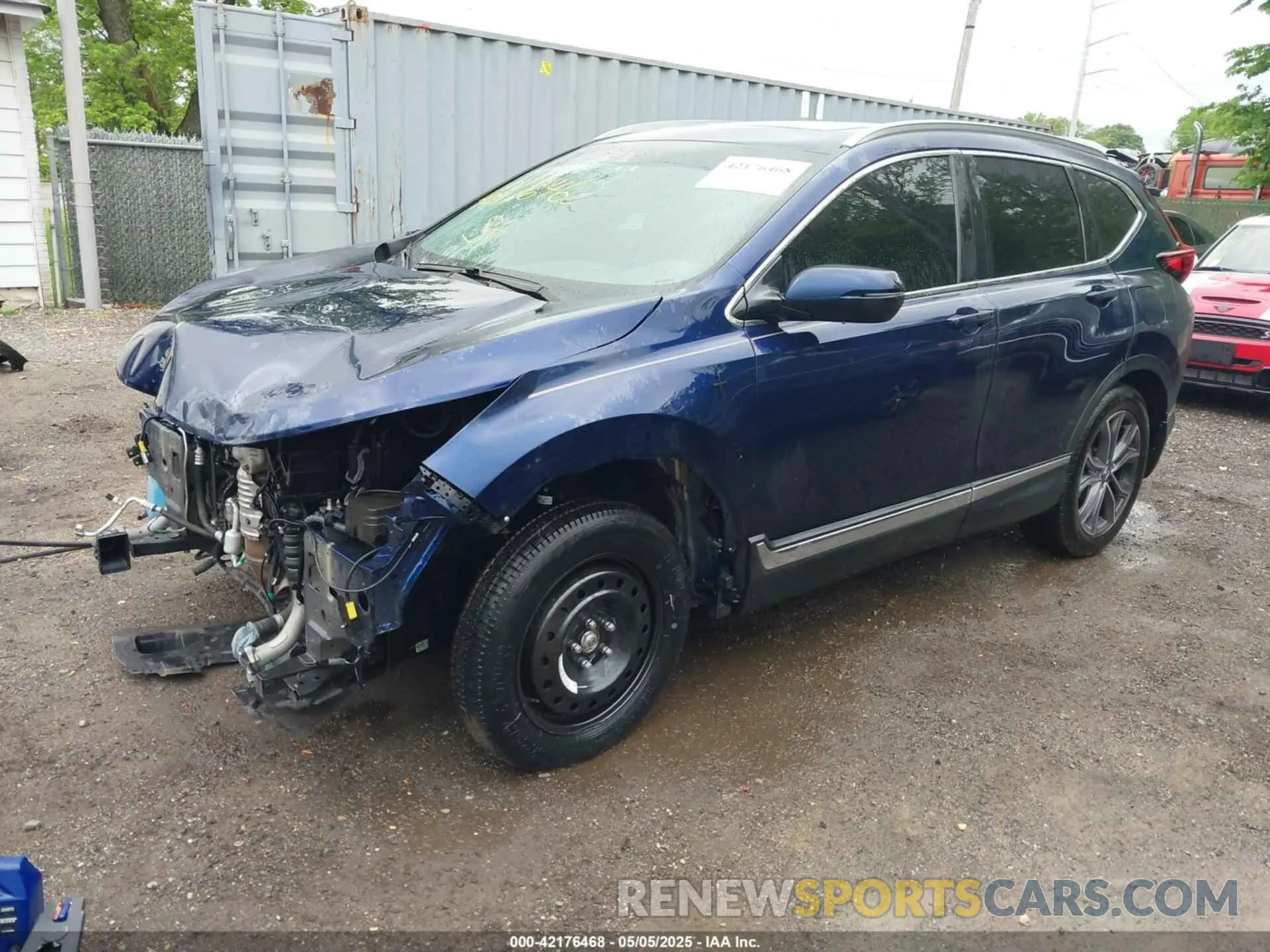 2 Photograph of a damaged car 5J6RW2H97LL008095 HONDA CR-V 2020