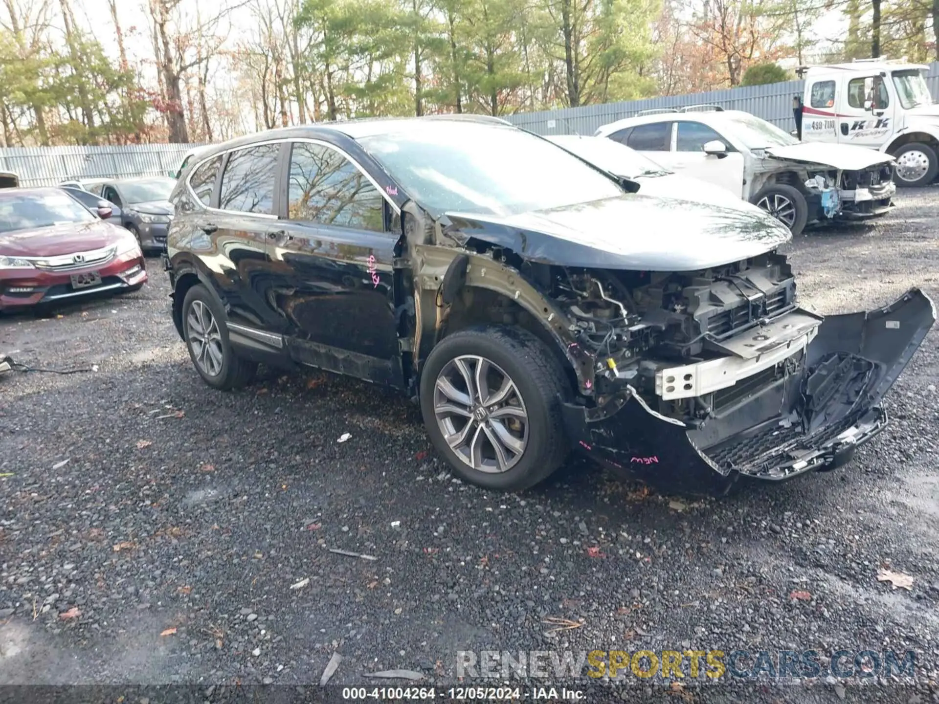 1 Photograph of a damaged car 7FART6H90LE022918 HONDA CR-V 2020
