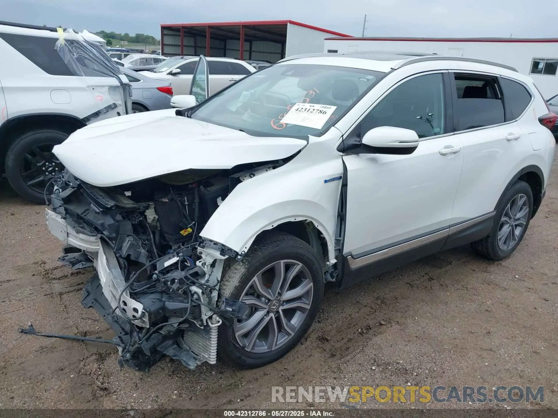 2 Photograph of a damaged car 7FART6H90LE026502 HONDA CR-V 2020