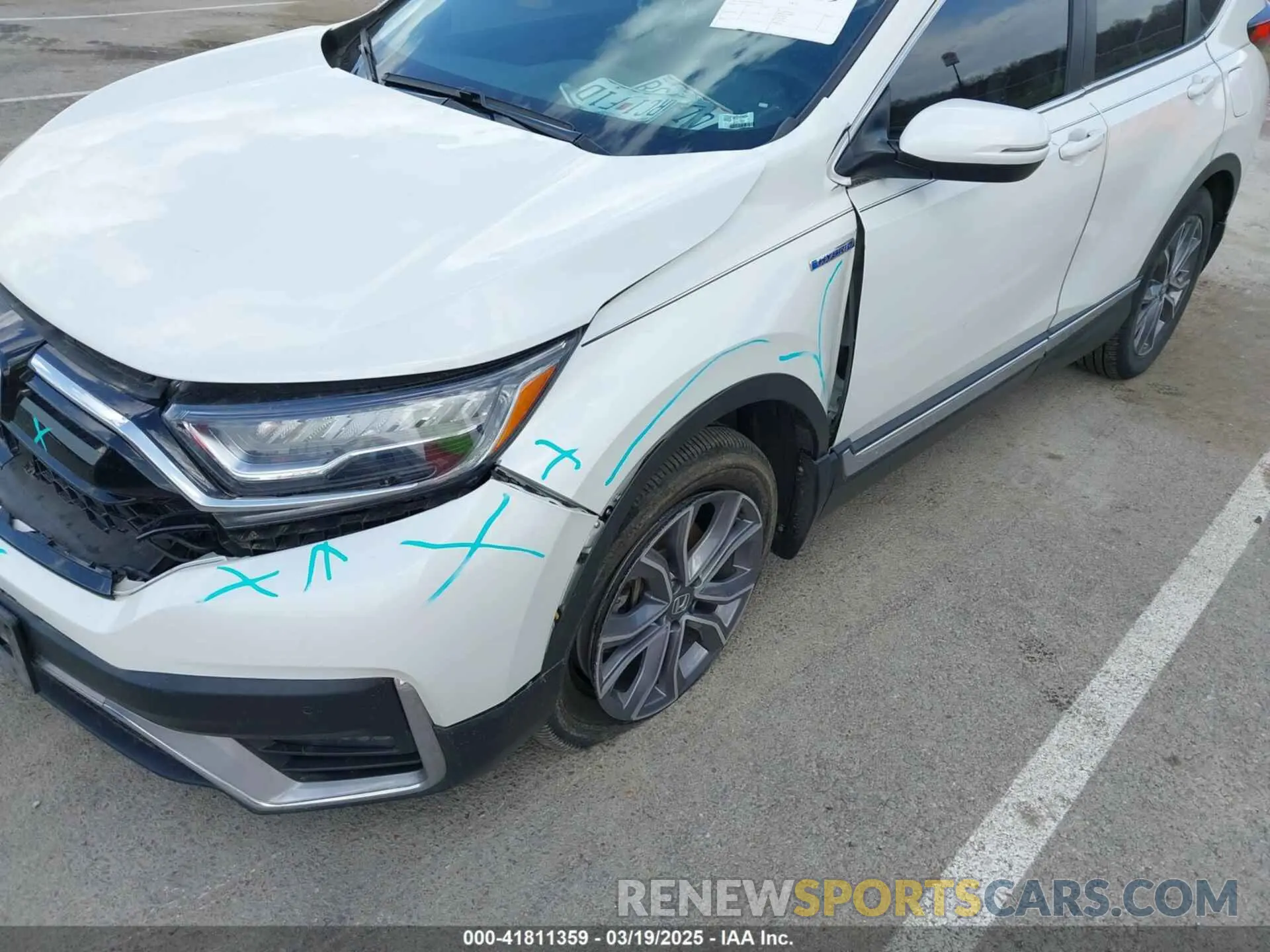 17 Photograph of a damaged car 7FART6H95LE017553 HONDA CR-V 2020