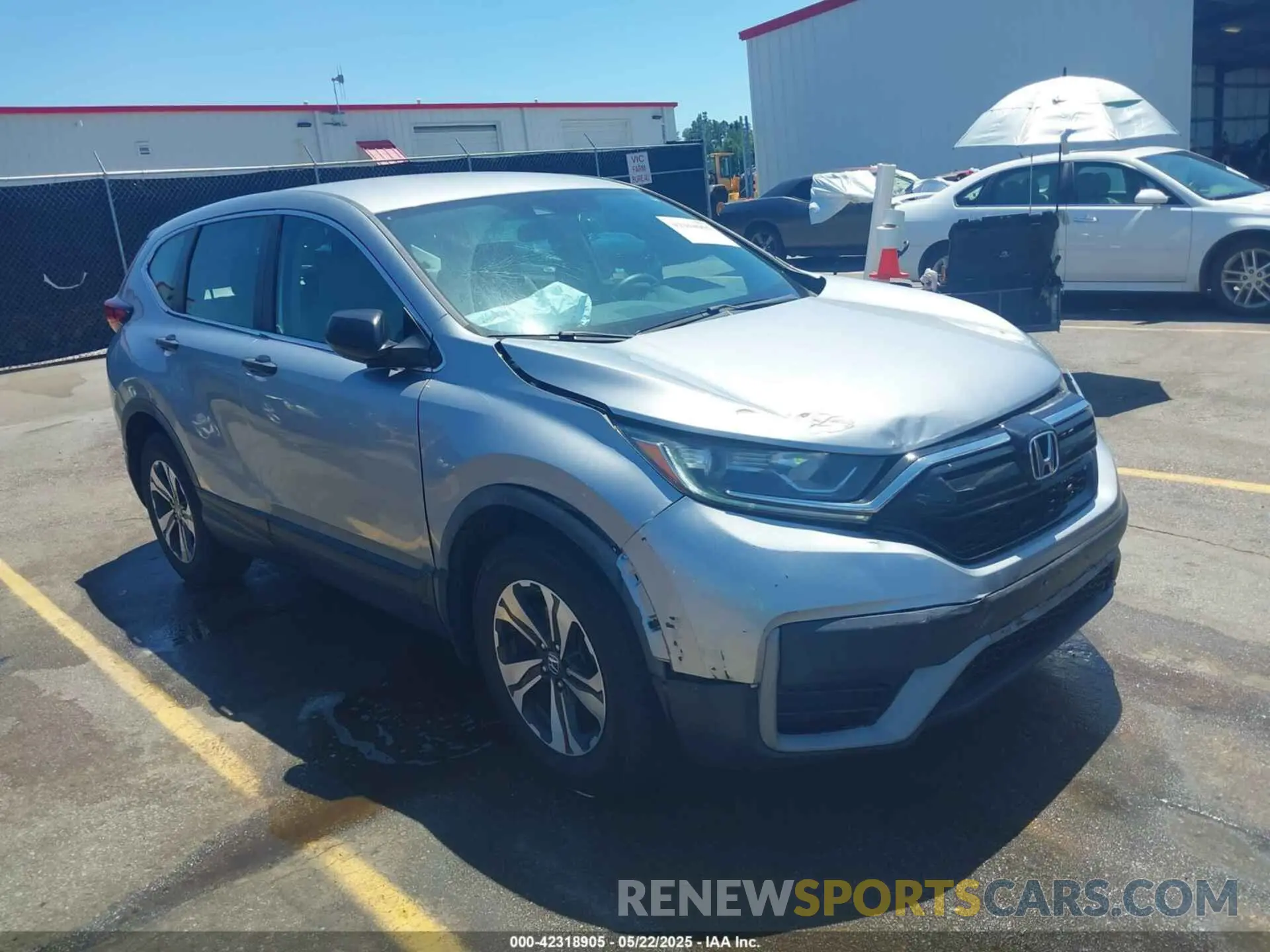 1 Photograph of a damaged car 7FARW1H26LE002413 HONDA CR-V 2020