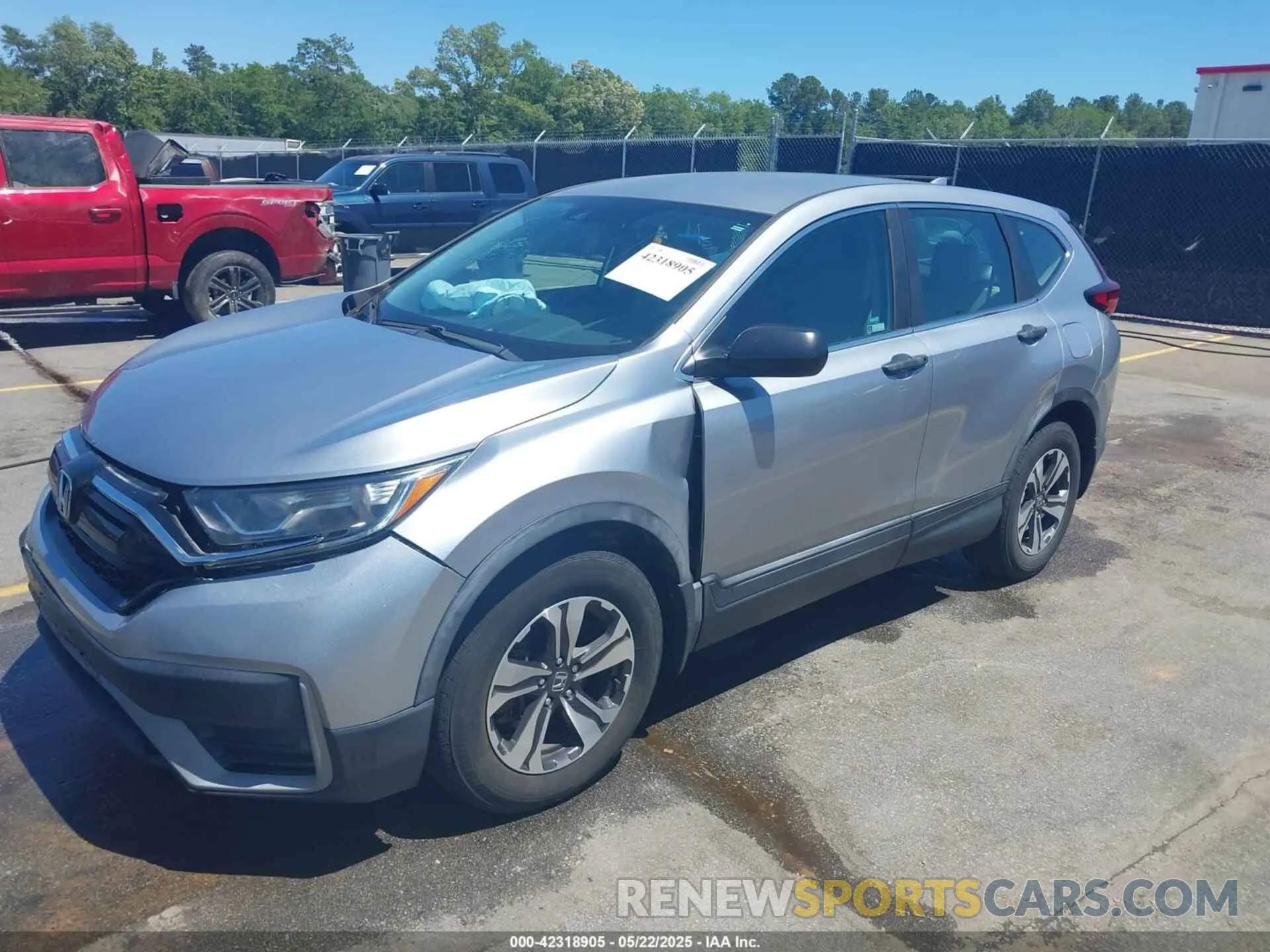 2 Photograph of a damaged car 7FARW1H26LE002413 HONDA CR-V 2020