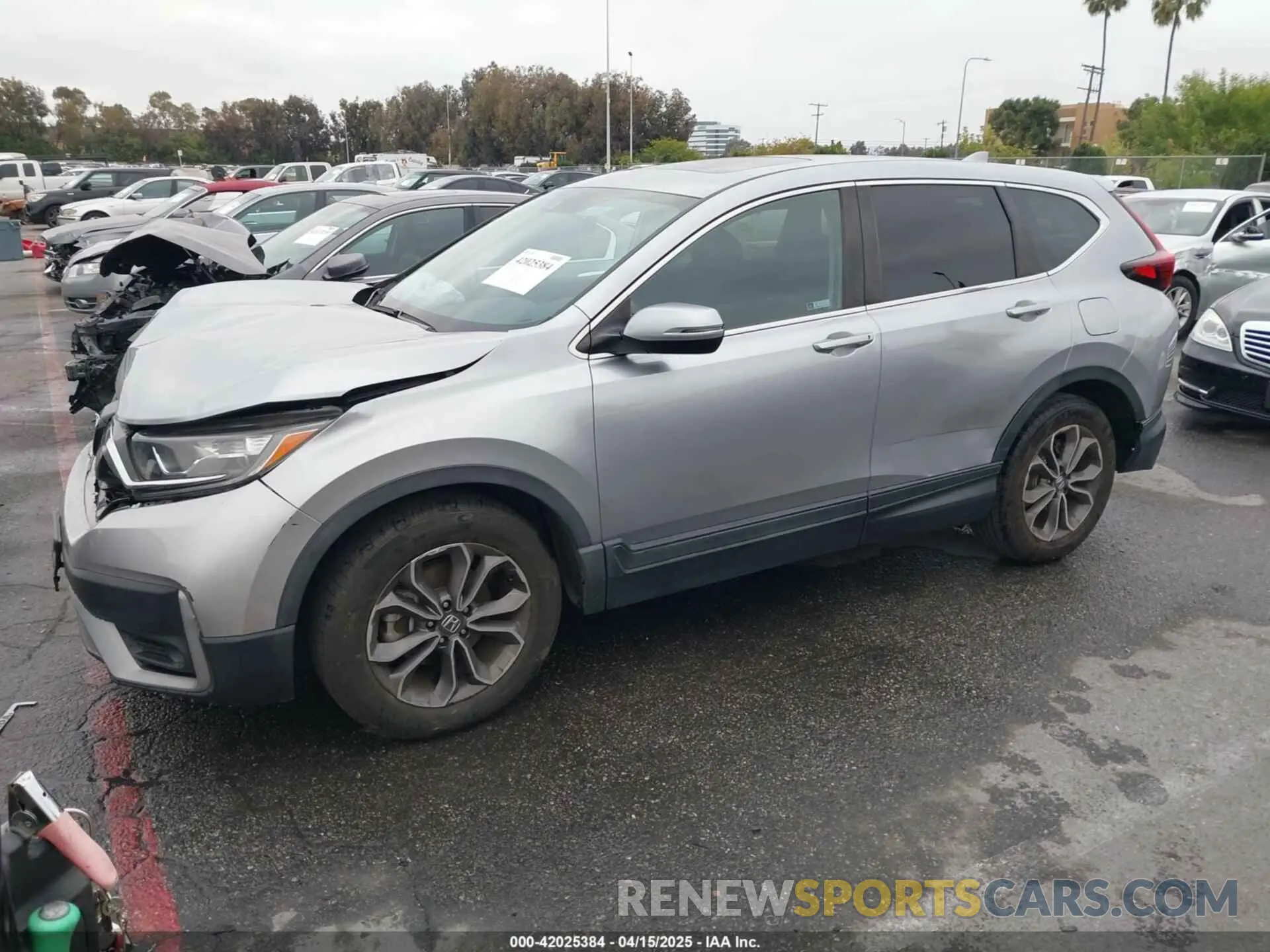 2 Photograph of a damaged car 7FARW1H52LE020448 HONDA CR-V 2020