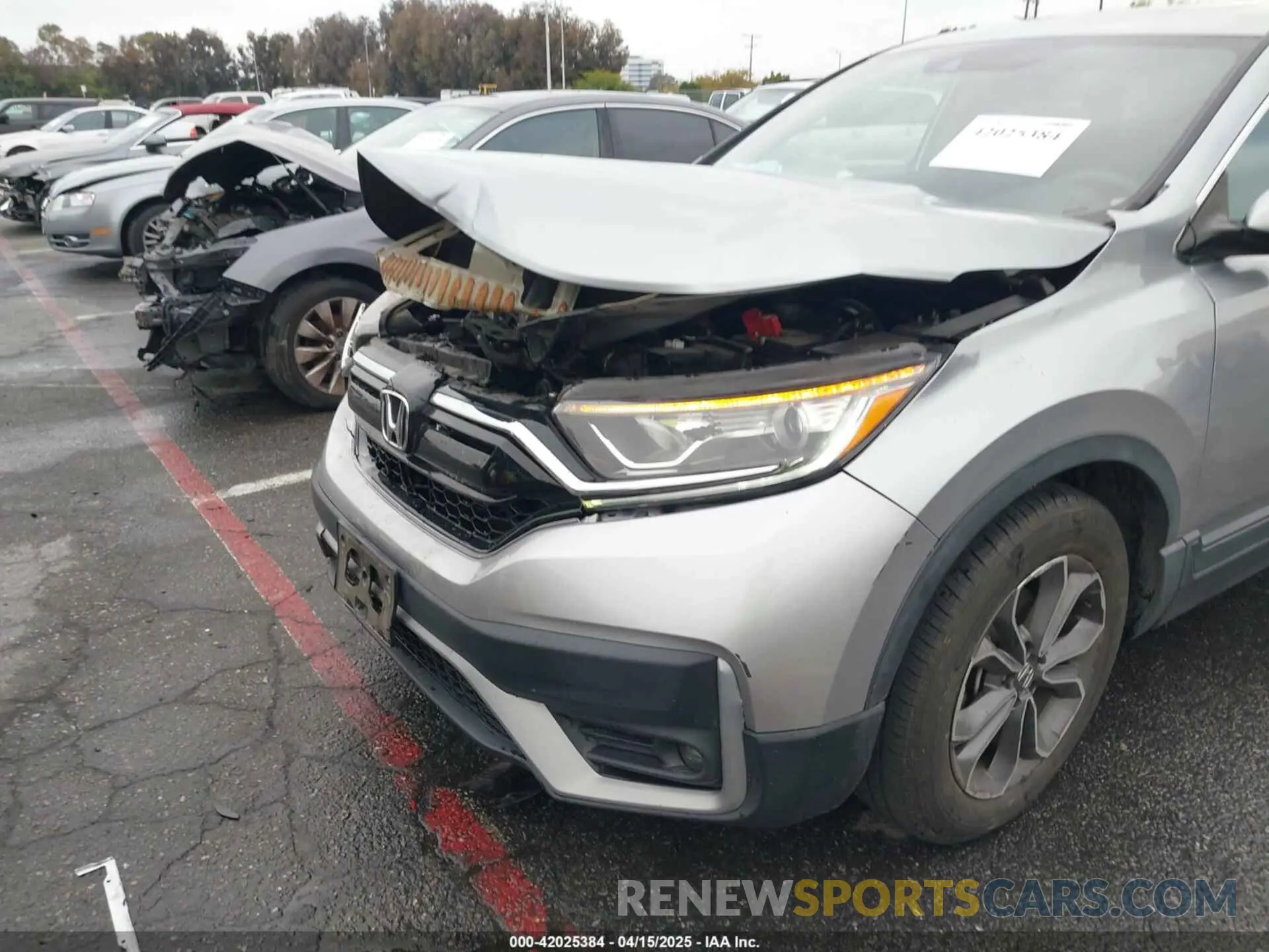 6 Photograph of a damaged car 7FARW1H52LE020448 HONDA CR-V 2020