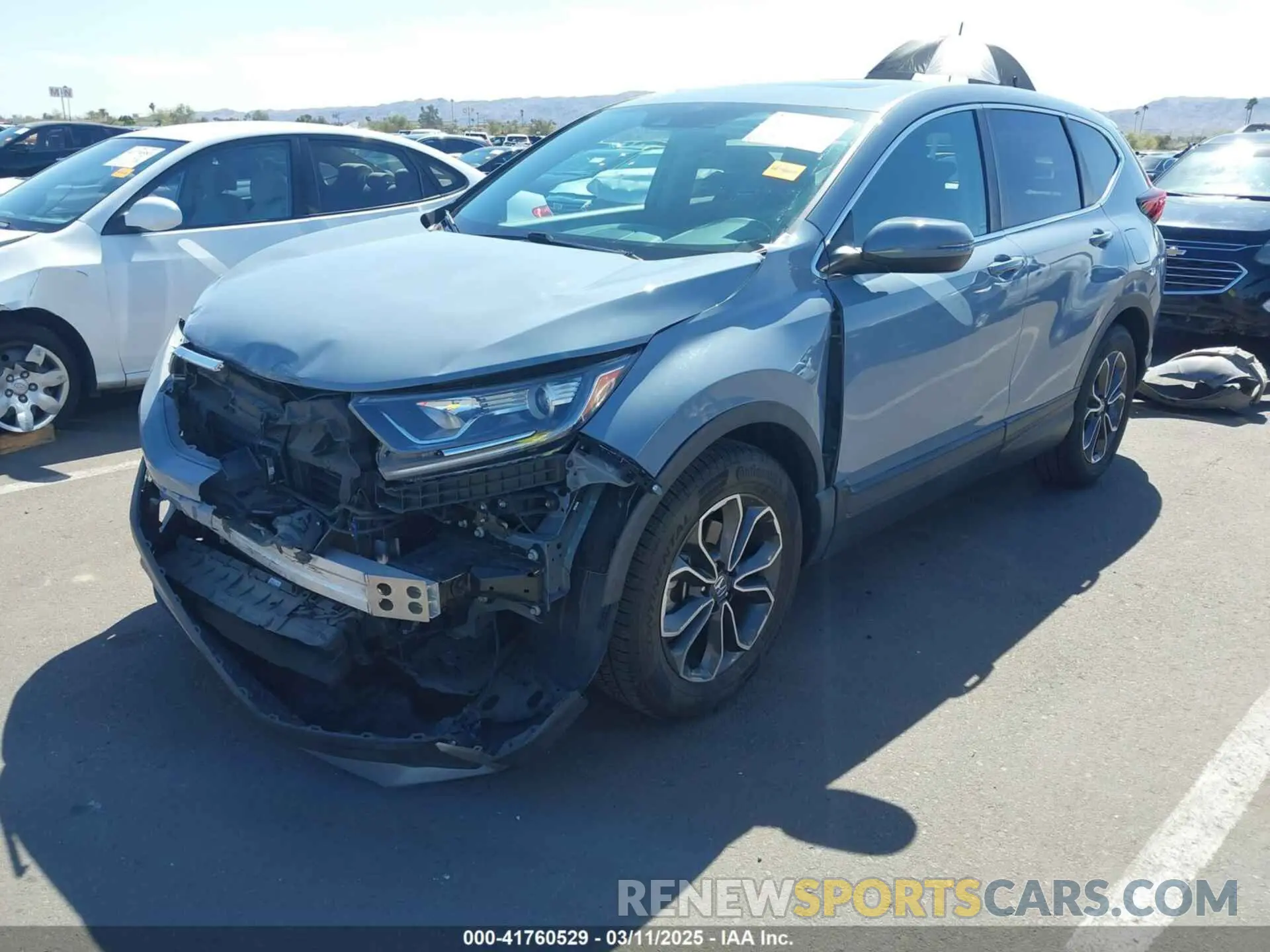 2 Photograph of a damaged car 7FARW1H53LE003139 HONDA CR-V 2020