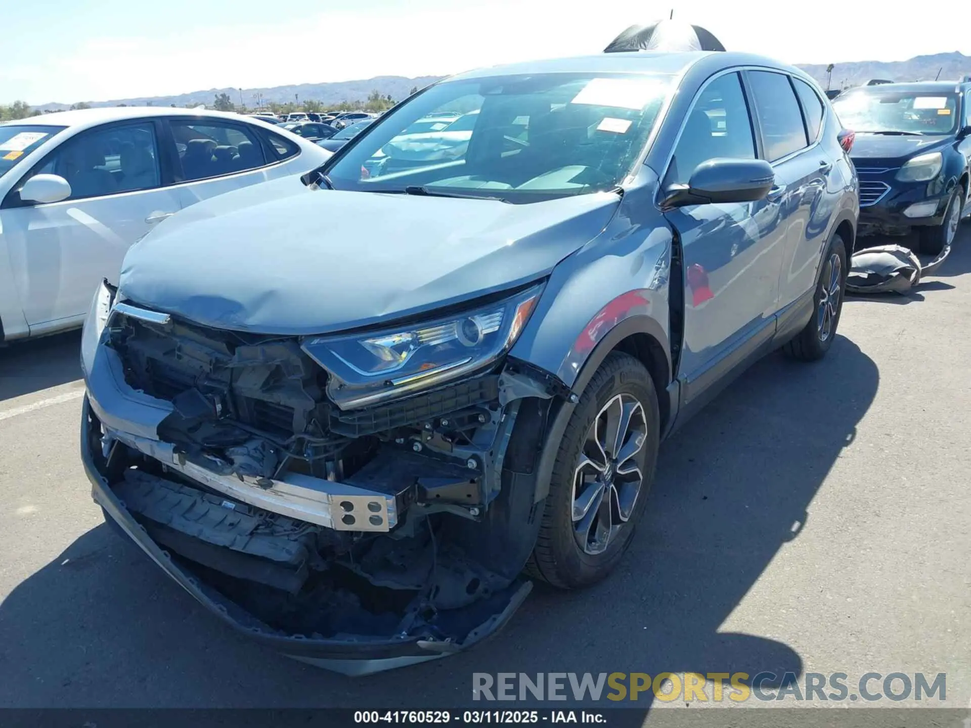 6 Photograph of a damaged car 7FARW1H53LE003139 HONDA CR-V 2020