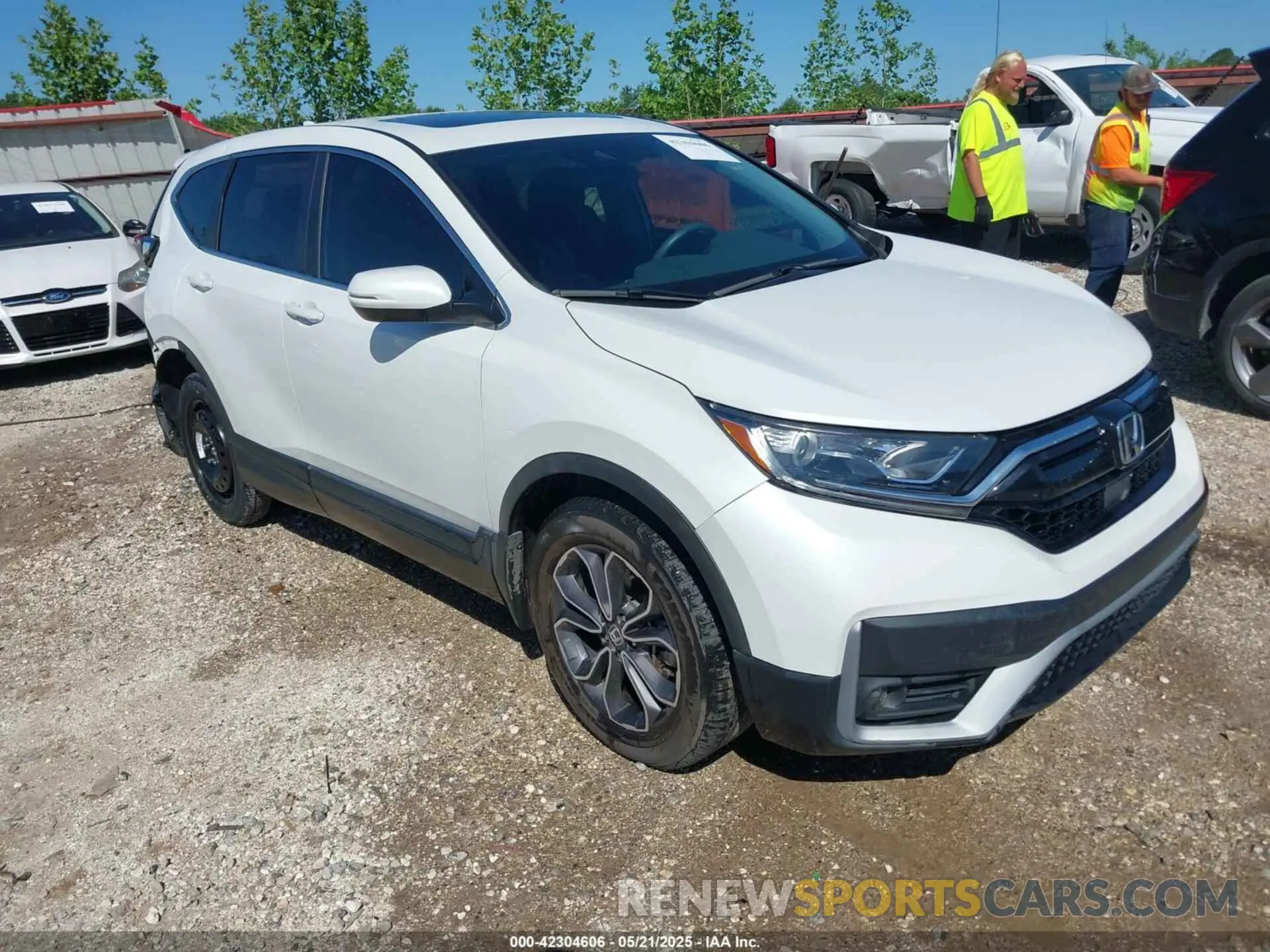 1 Photograph of a damaged car 7FARW1H53LE019812 HONDA CR-V 2020