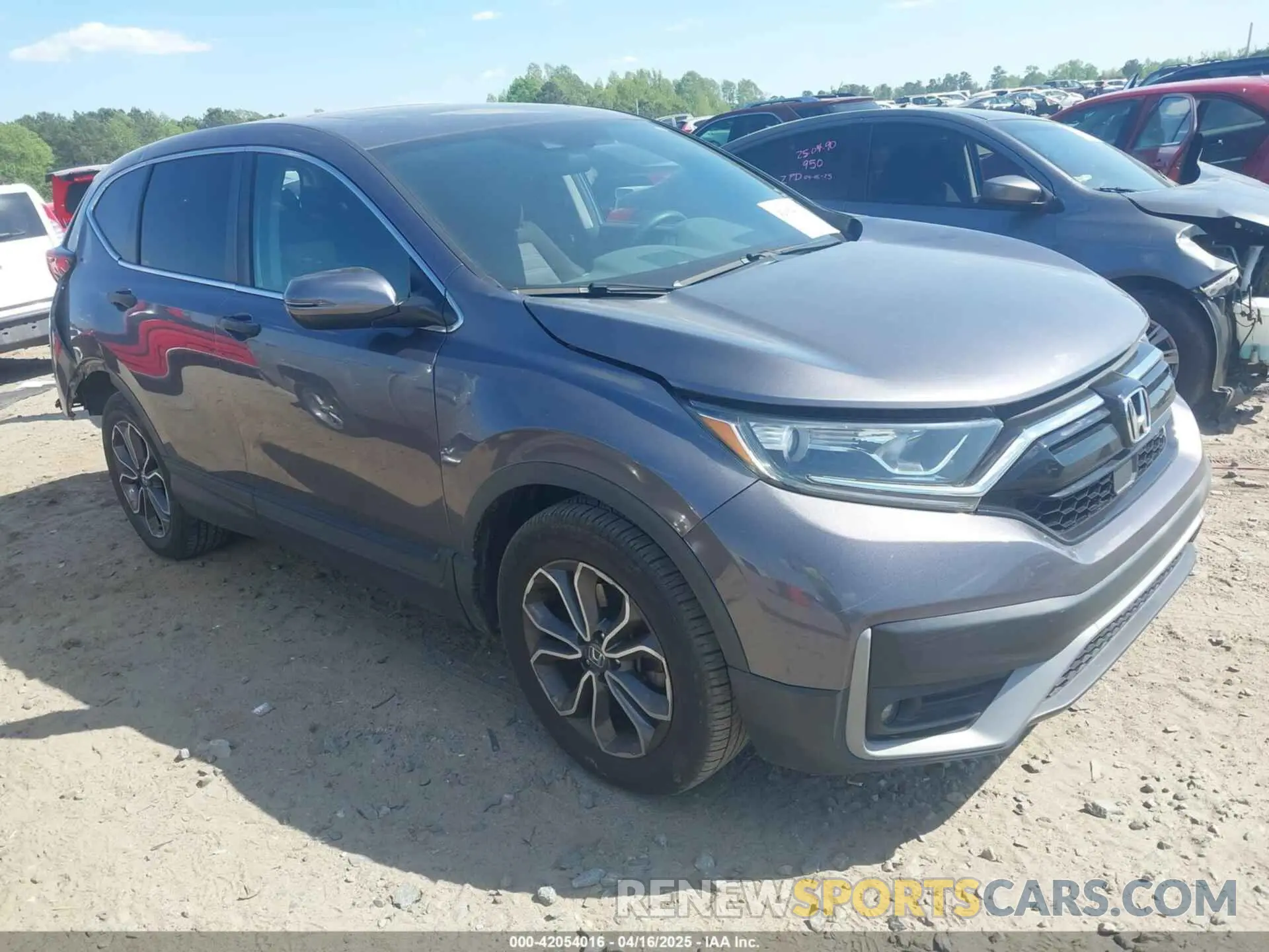 1 Photograph of a damaged car 7FARW1H54LE028342 HONDA CR-V 2020