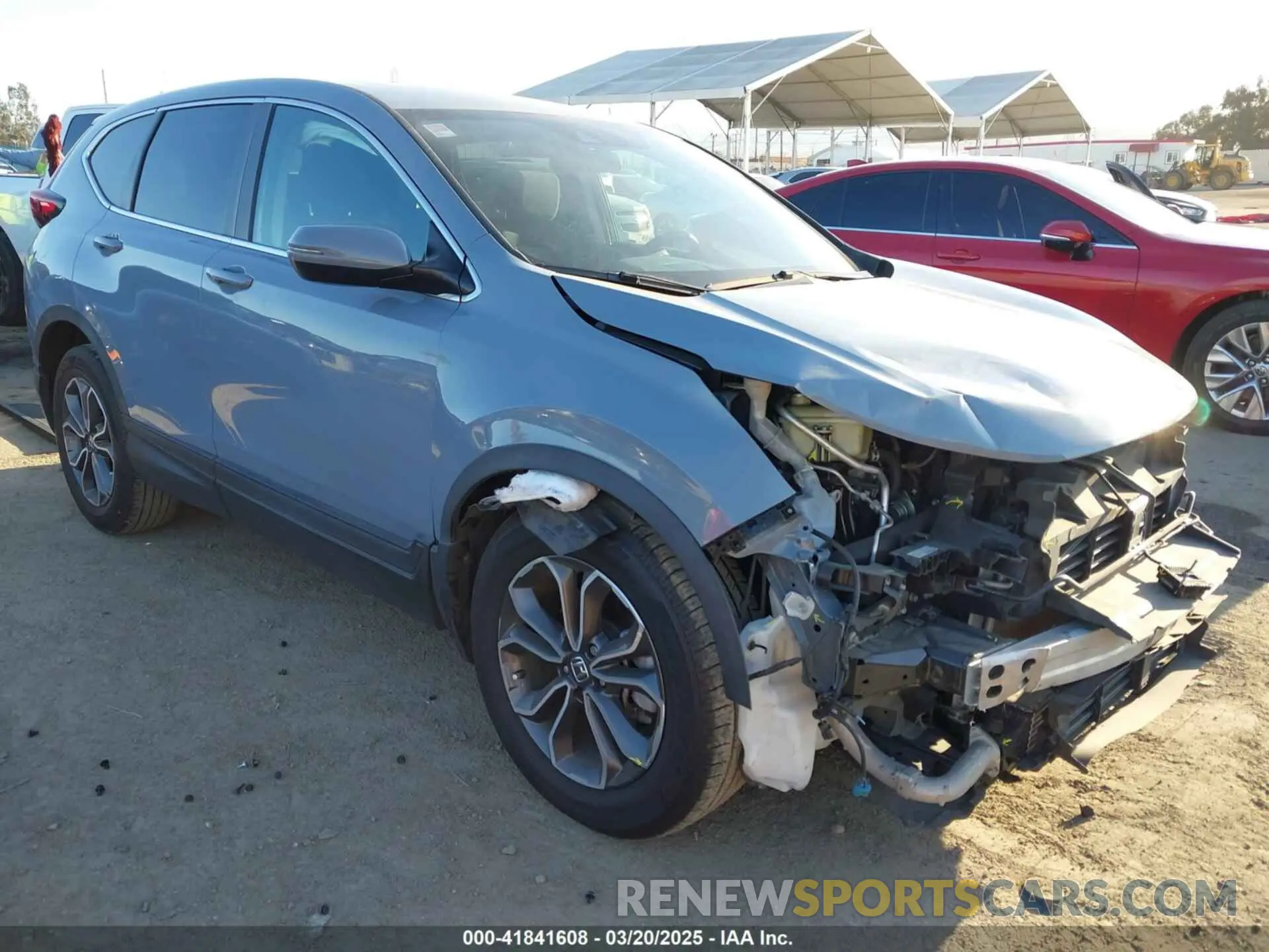 1 Photograph of a damaged car 7FARW1H58LE003895 HONDA CR-V 2020