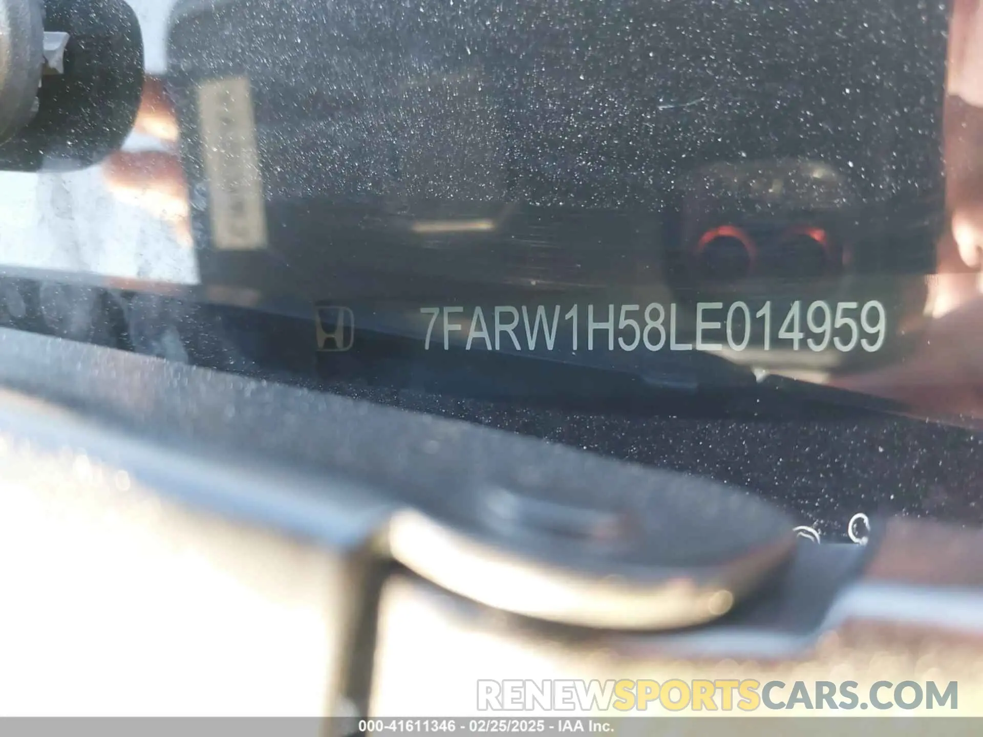 9 Photograph of a damaged car 7FARW1H58LE014959 HONDA CR-V 2020
