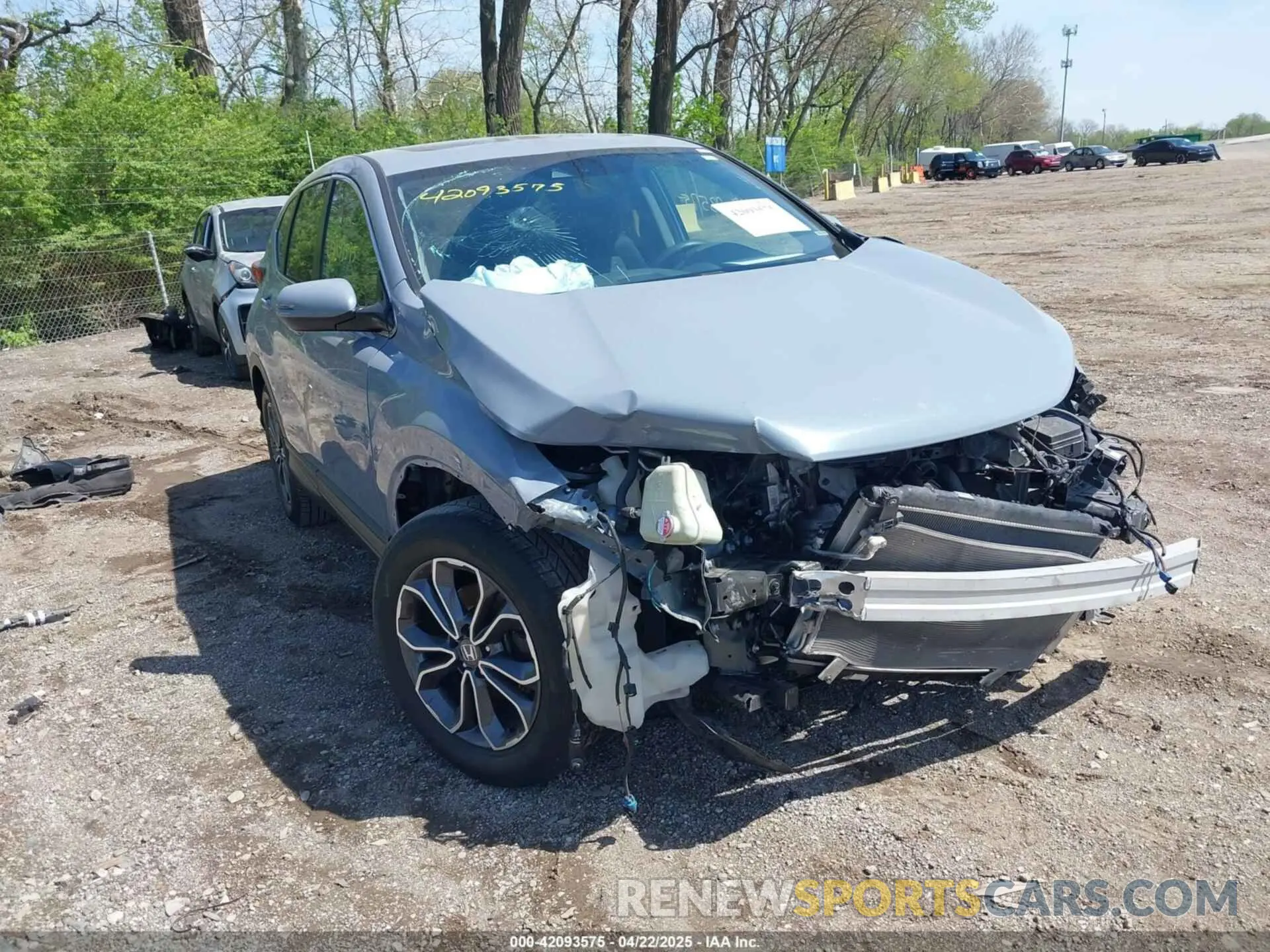 1 Photograph of a damaged car 7FARW1H59LE017725 HONDA CR-V 2020