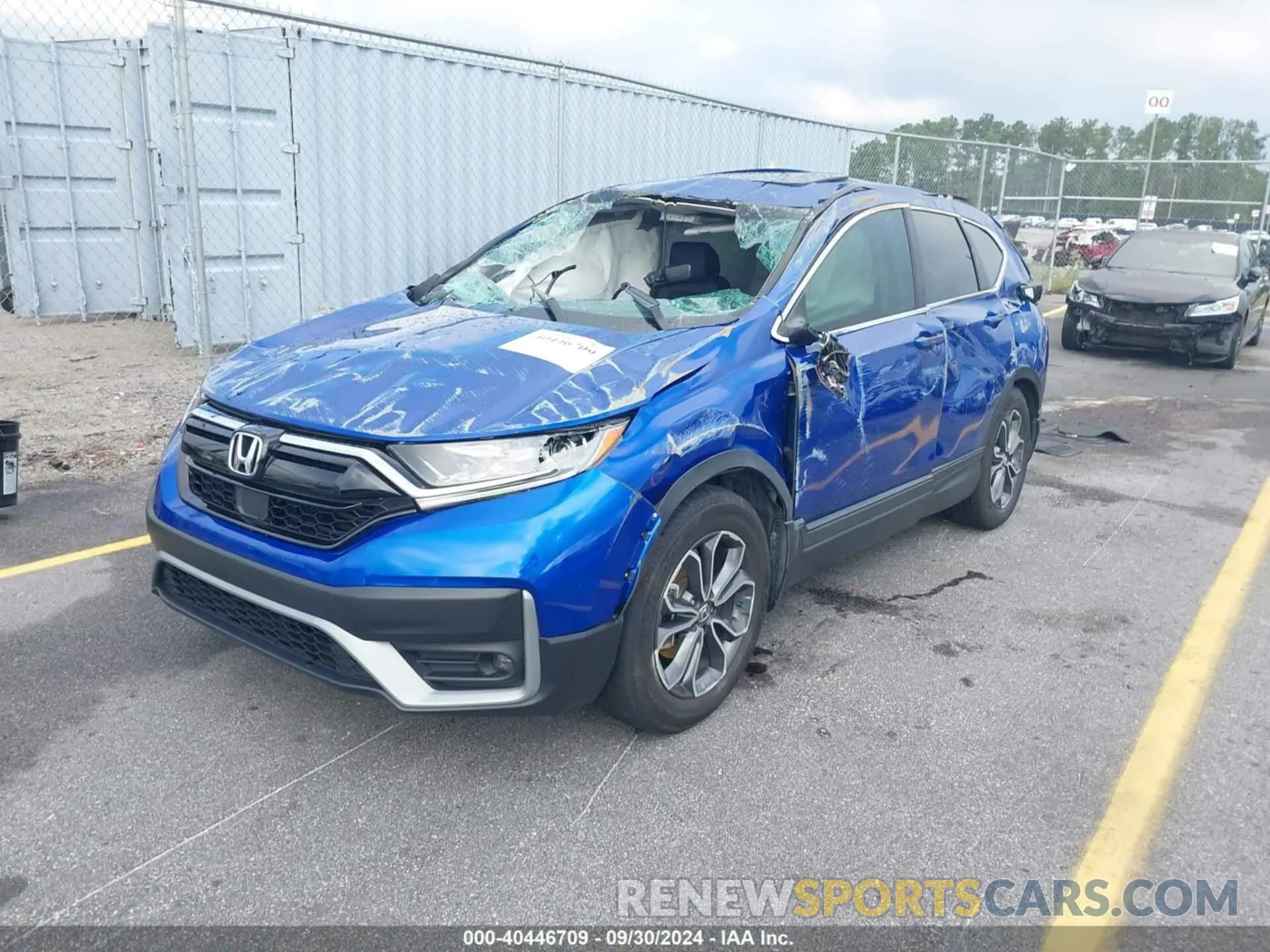 2 Photograph of a damaged car 7FARW1H80LE013895 HONDA CR-V 2020