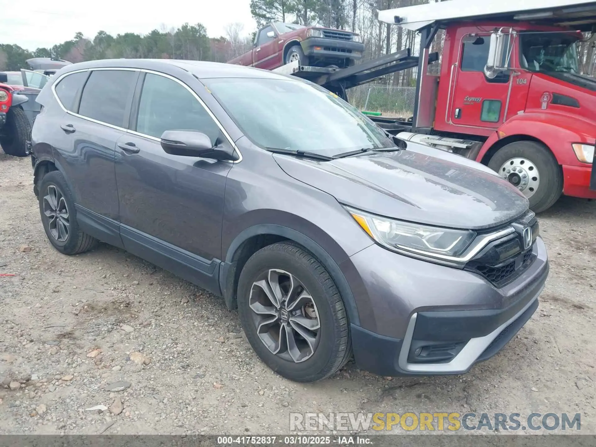 1 Photograph of a damaged car 7FARW1H82LE016524 HONDA CR-V 2020