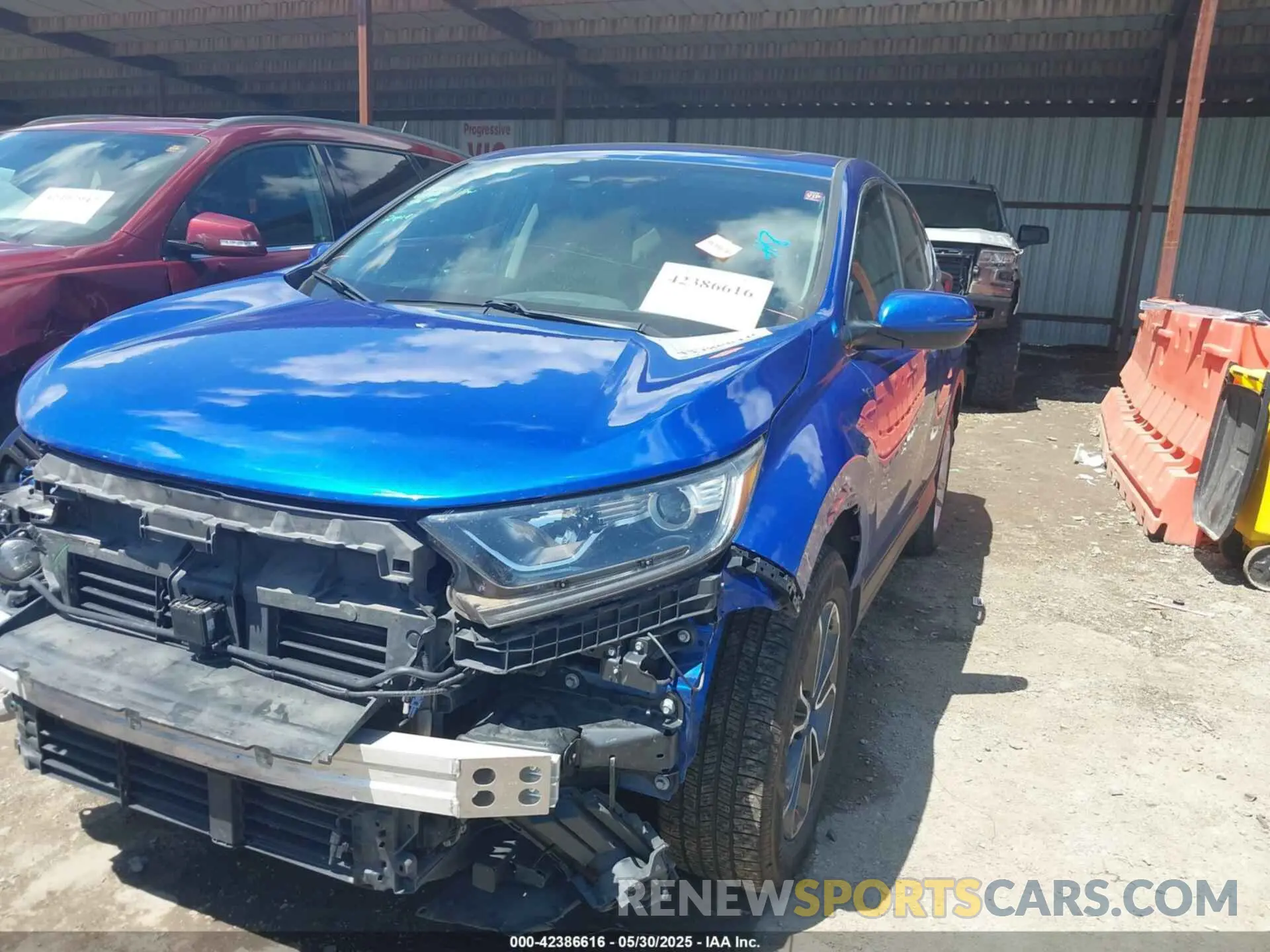 2 Photograph of a damaged car 7FARW1H84LE006433 HONDA CR-V 2020