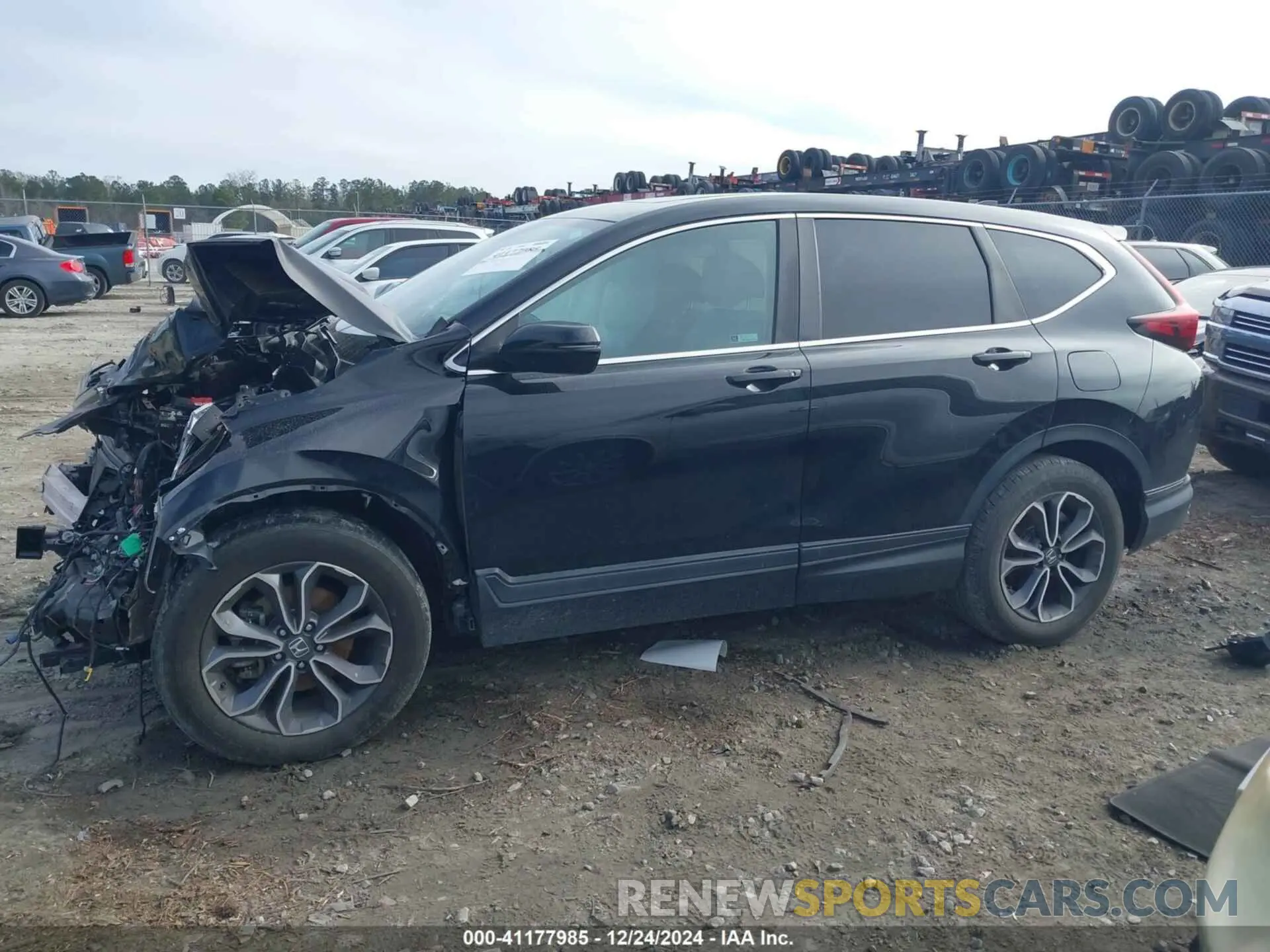 14 Photograph of a damaged car 7FARW1H86LE015697 HONDA CR-V 2020