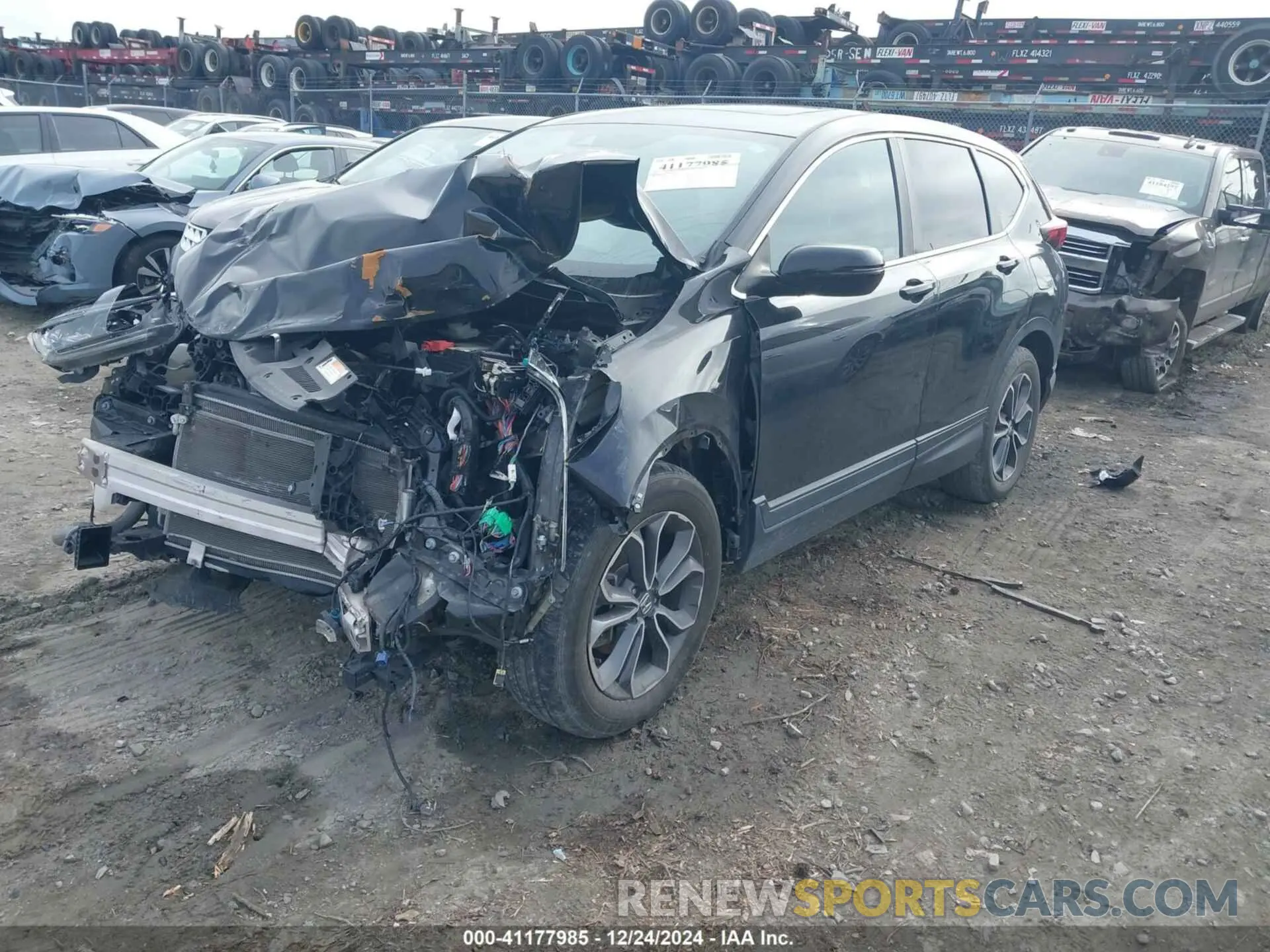 2 Photograph of a damaged car 7FARW1H86LE015697 HONDA CR-V 2020