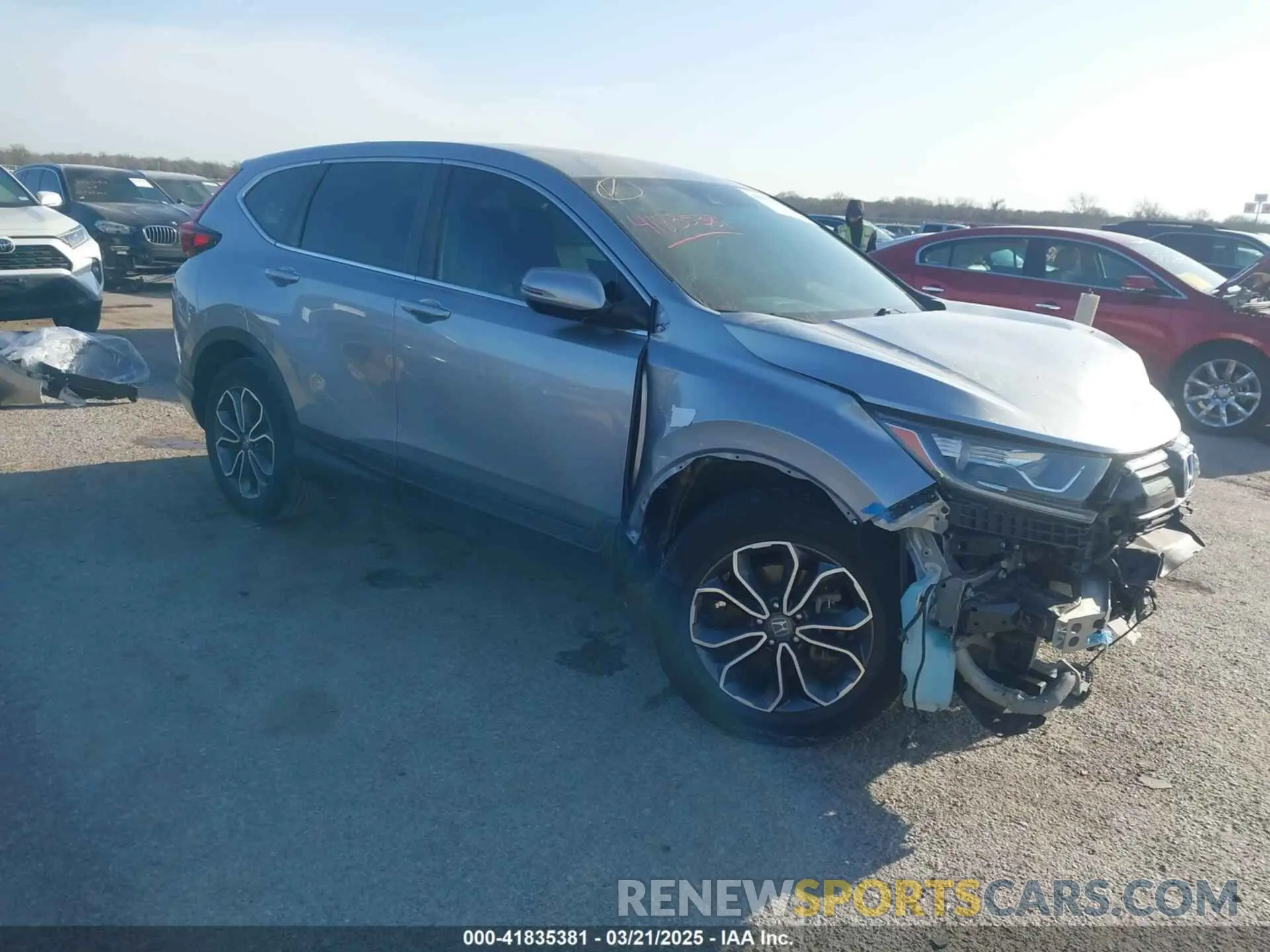 1 Photograph of a damaged car 7FARW1H87LE000108 HONDA CR-V 2020
