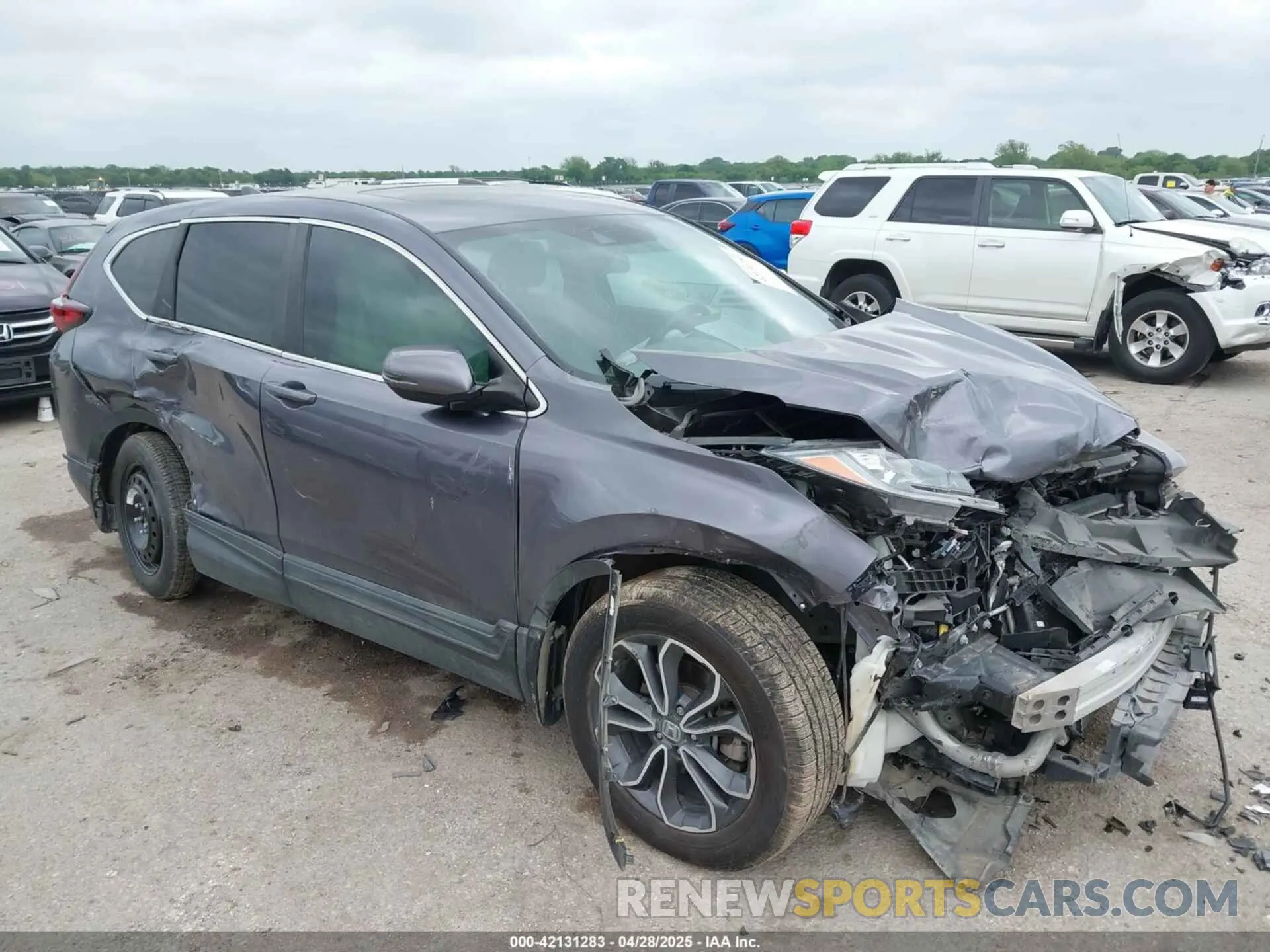 1 Photograph of a damaged car 7FARW1H87LE008872 HONDA CR-V 2020