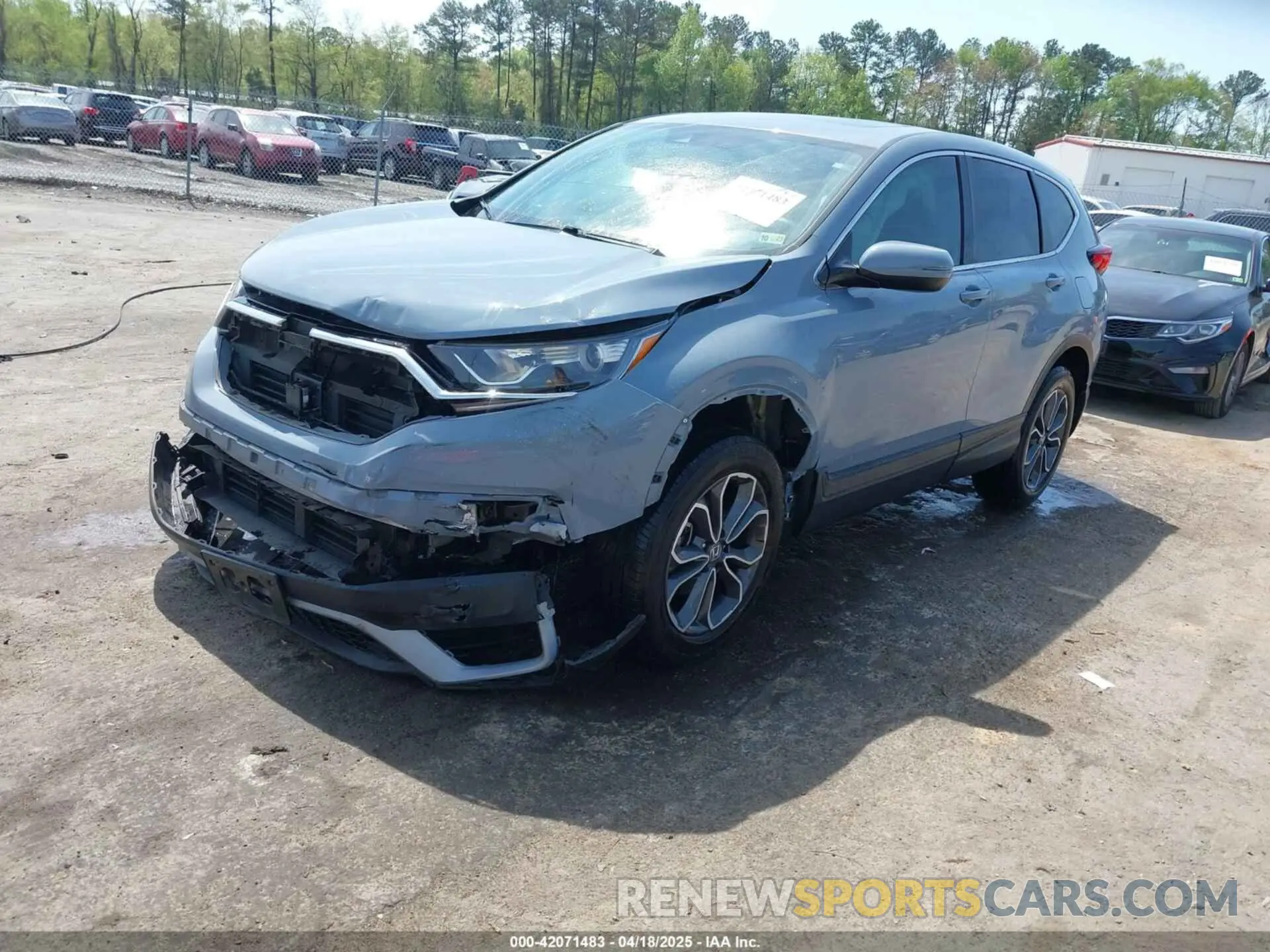 2 Photograph of a damaged car 7FARW2H51LE007051 HONDA CR-V 2020