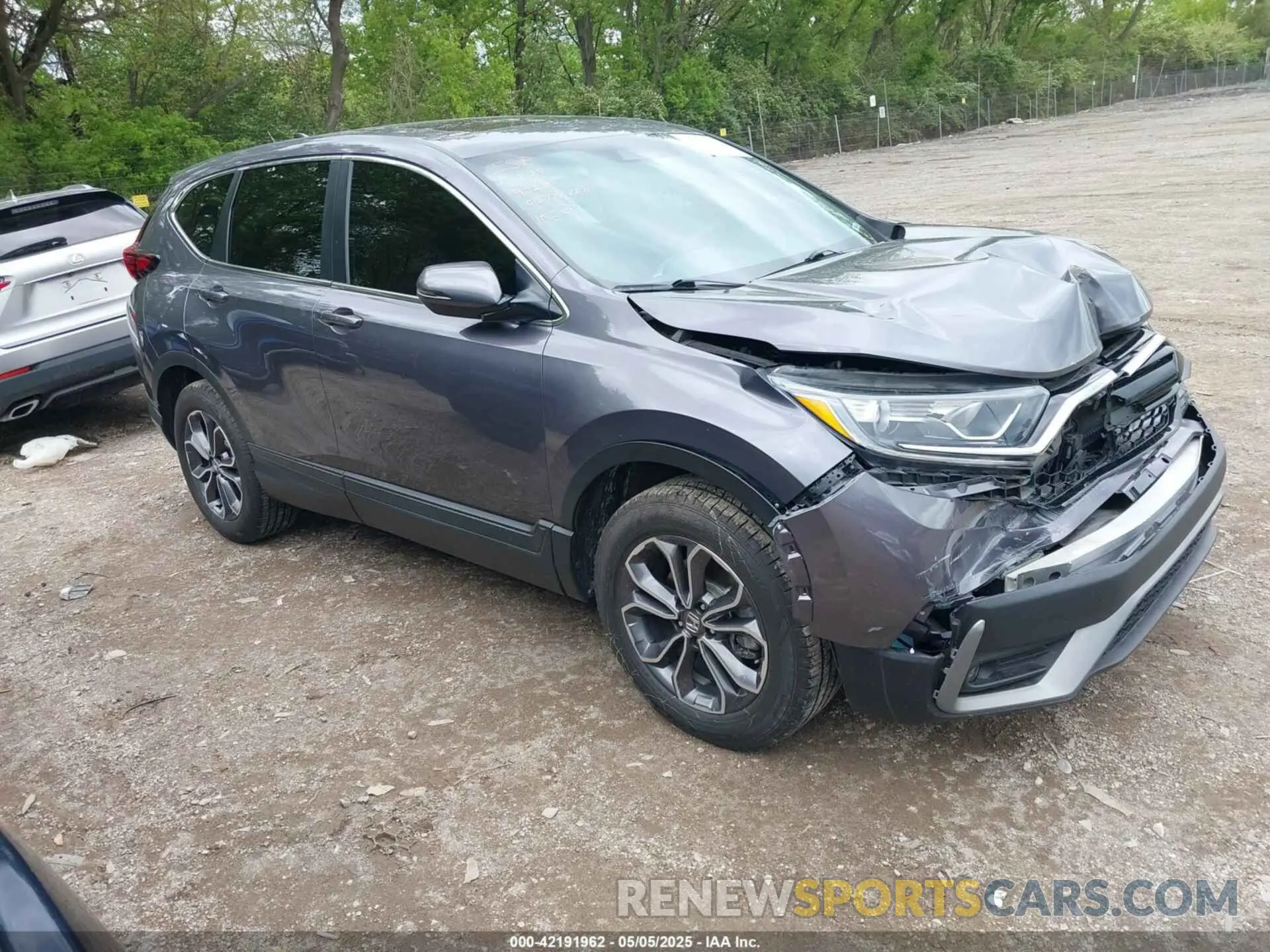 1 Photograph of a damaged car 7FARW2H59LE016774 HONDA CR-V 2020