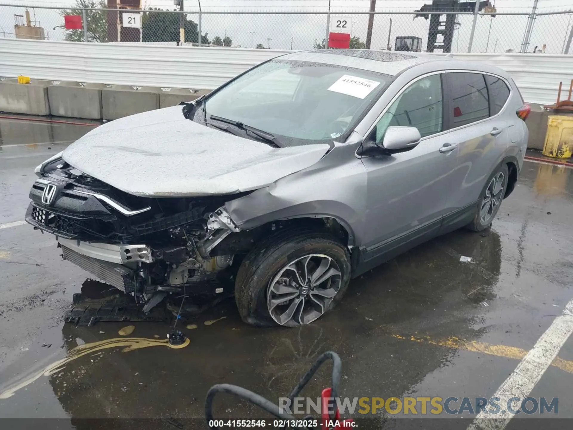 2 Photograph of a damaged car 7FARW2H88LE011964 HONDA CR-V 2020