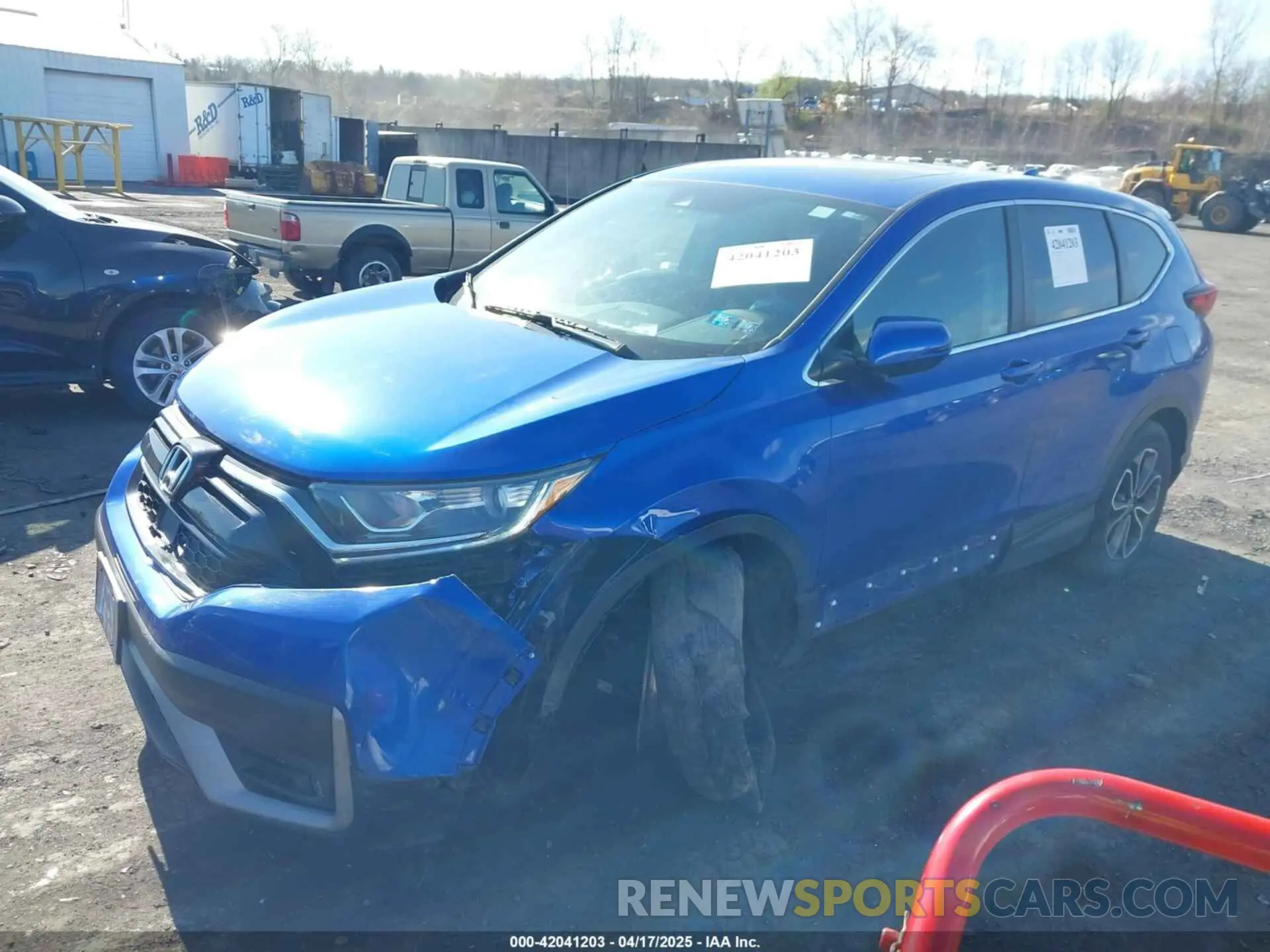 2 Photograph of a damaged car 7FARW2H88LE017151 HONDA CR-V 2020