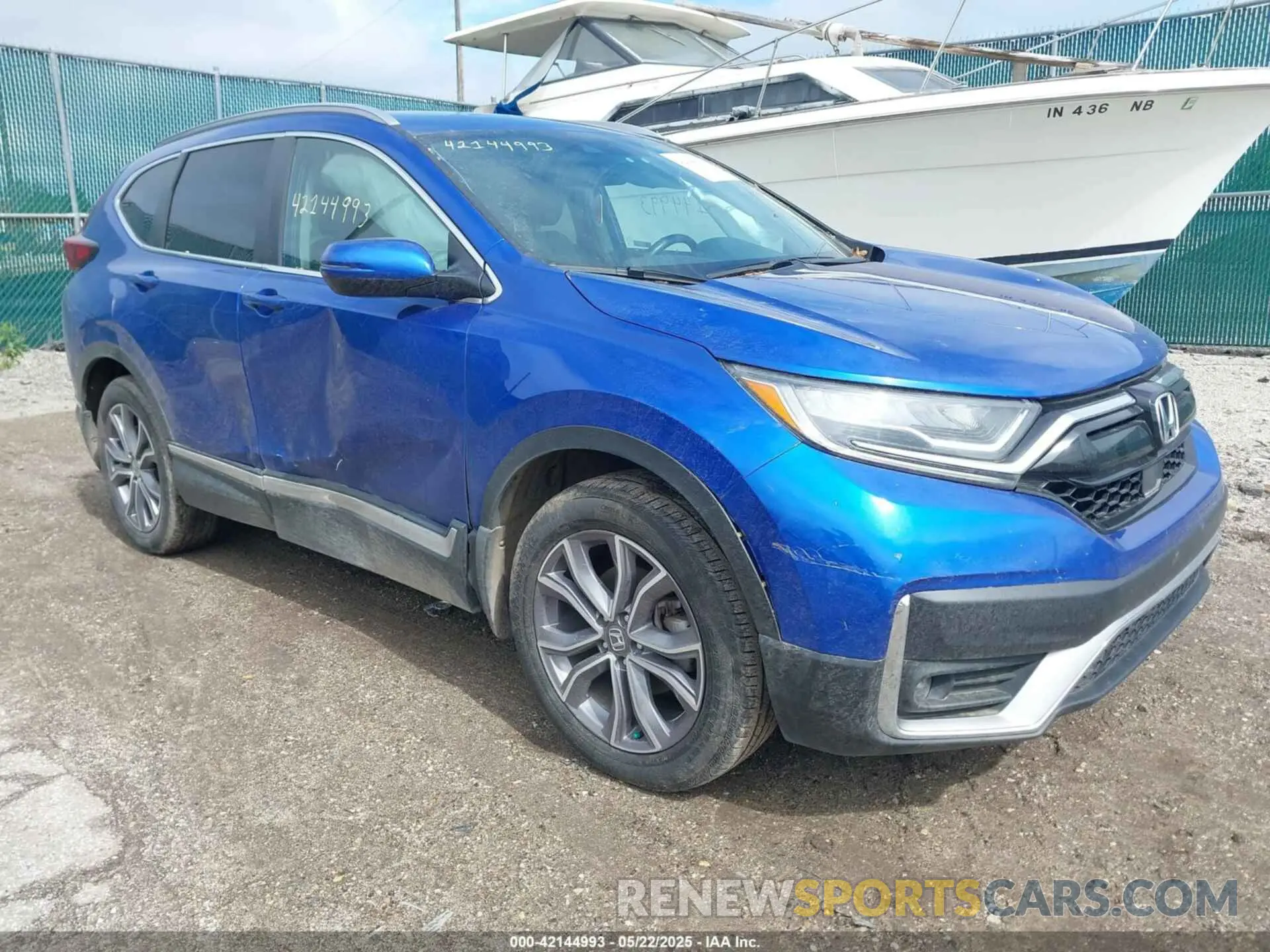 1 Photograph of a damaged car 7FARW2H97LE011107 HONDA CR-V 2020