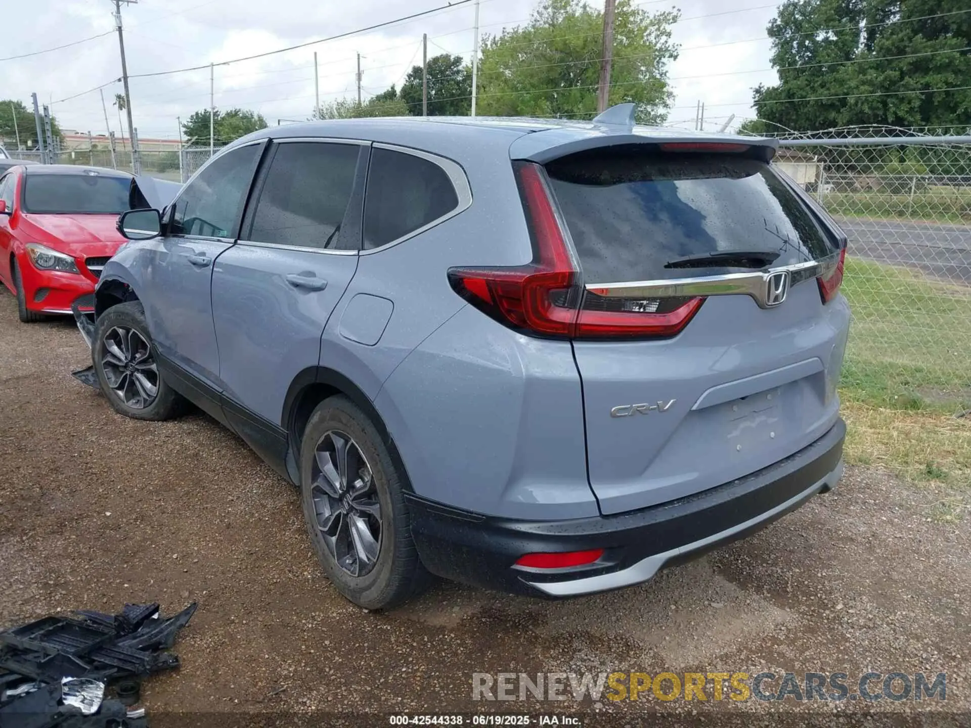 3 Photograph of a damaged car 2HKRW1H50MH405022 HONDA CR-V 2021
