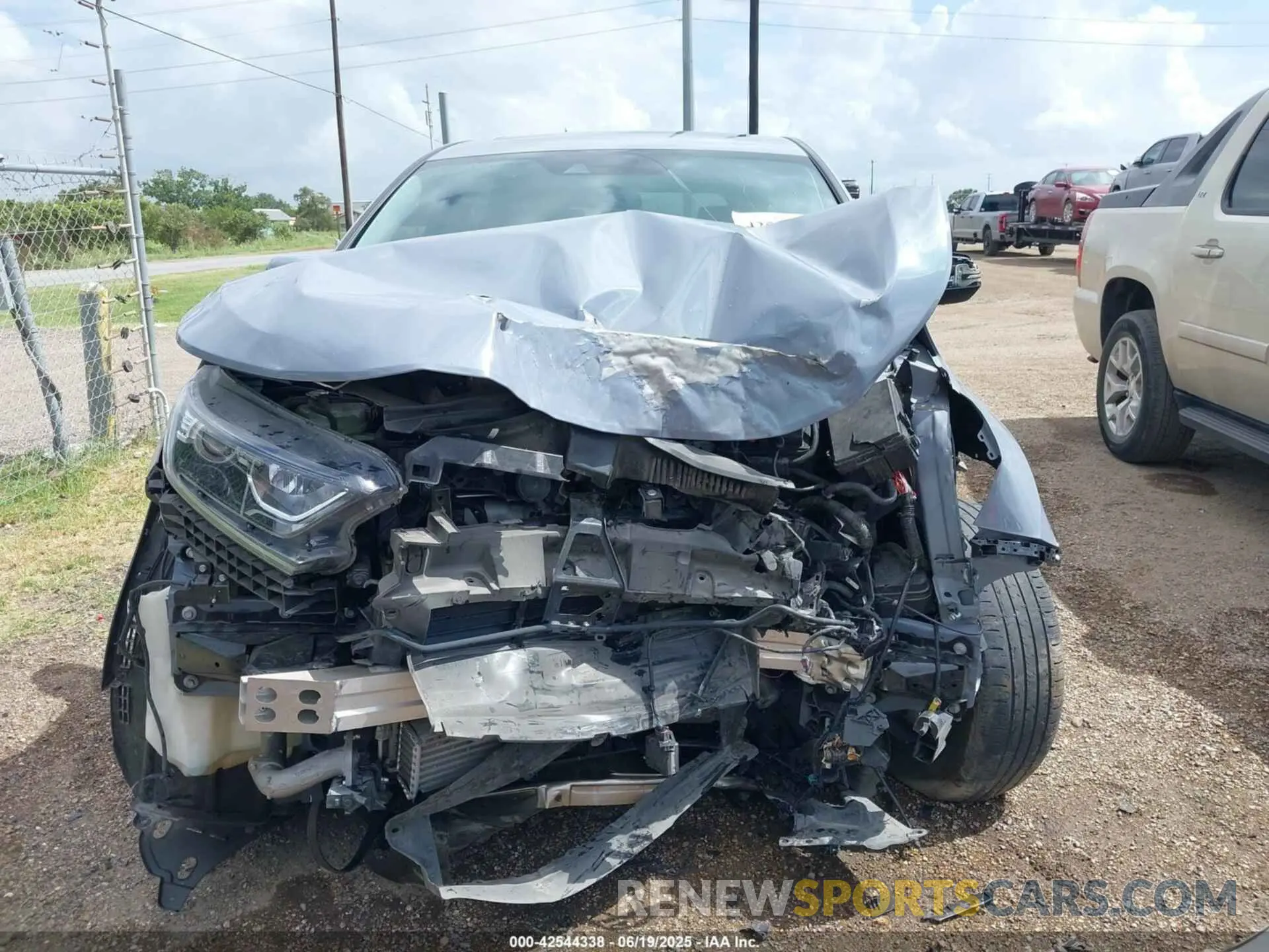 6 Photograph of a damaged car 2HKRW1H50MH405022 HONDA CR-V 2021