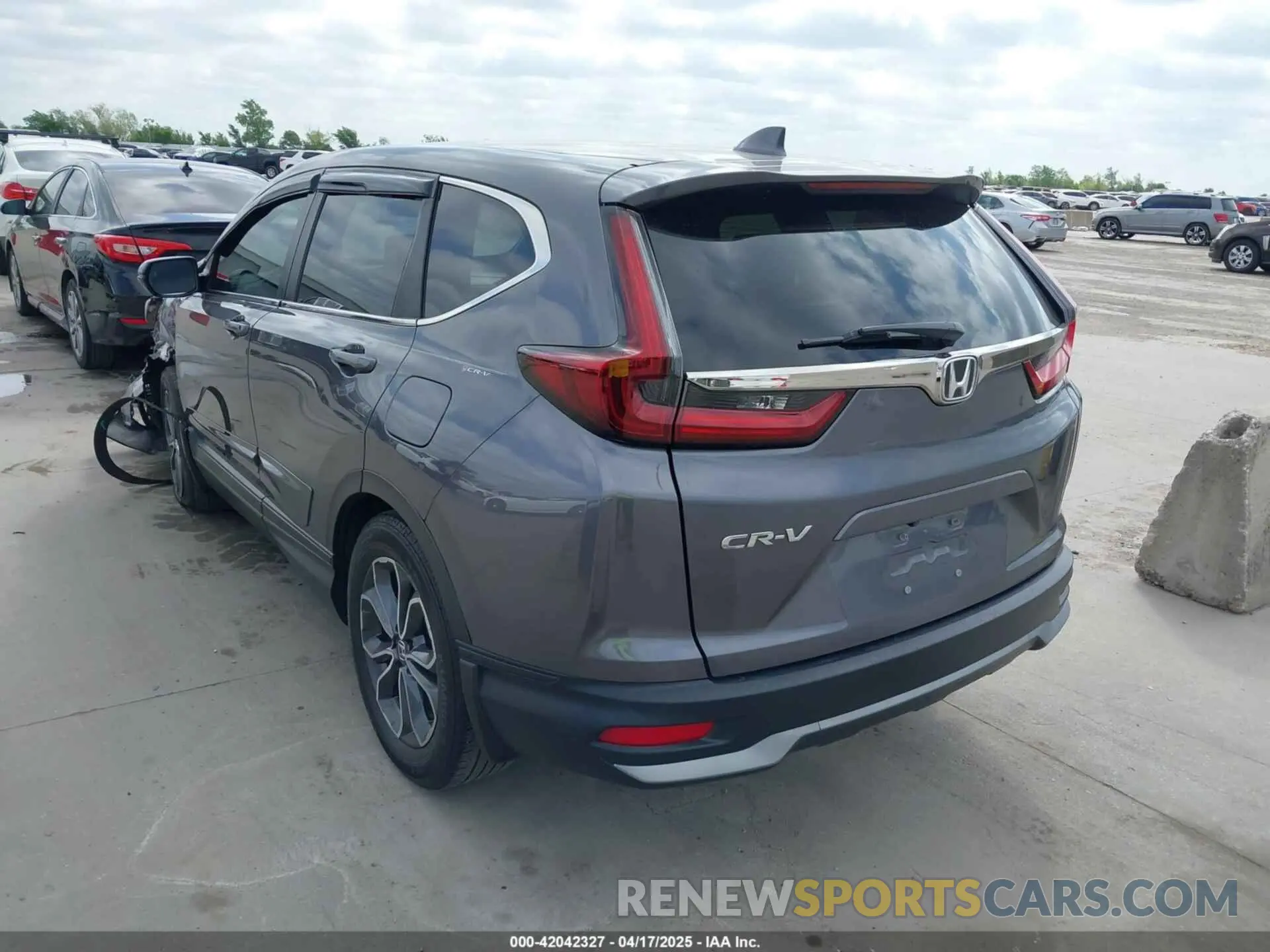3 Photograph of a damaged car 2HKRW1H50MH424797 HONDA CR-V 2021